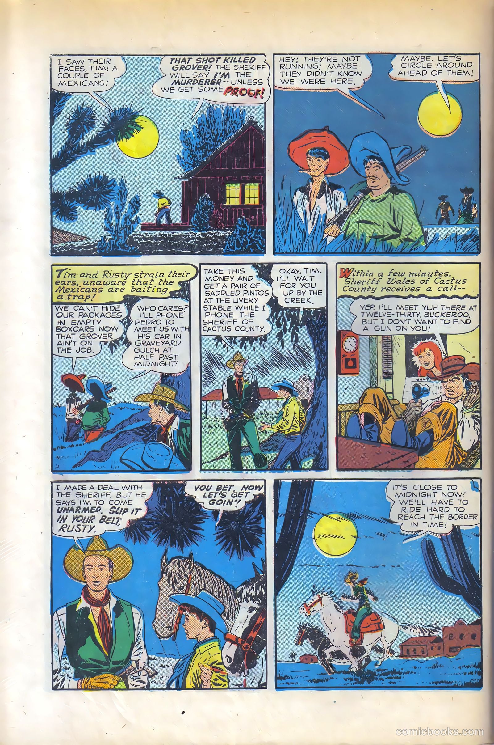 The Texan #1 (1948) — page 30 of 36