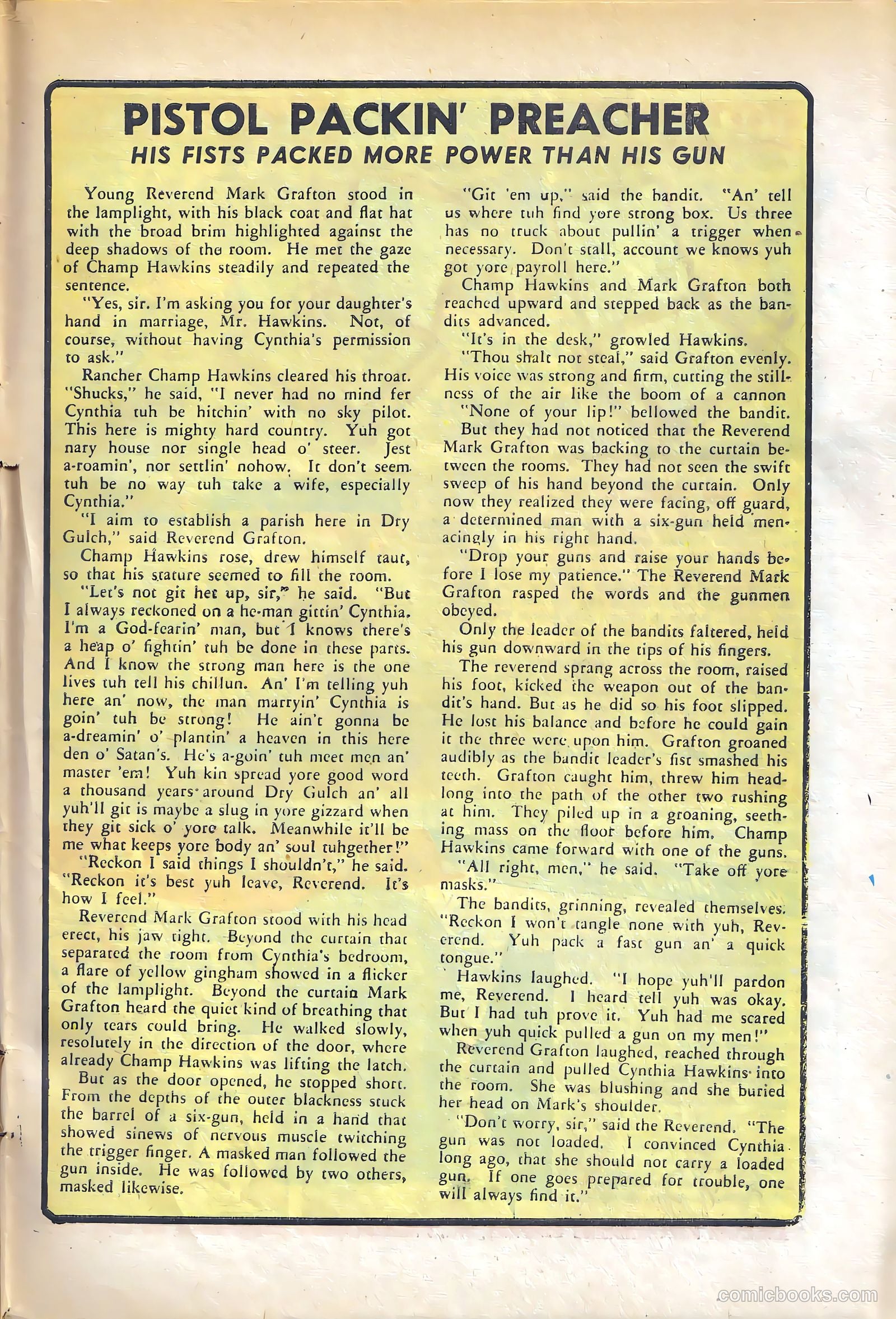 The Texan #1 (1948) — page 33 of 36