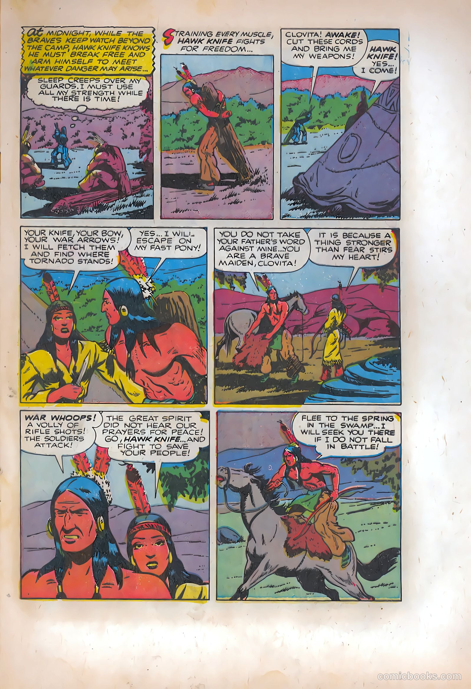 The Texan #10 (1950) — page 6 of 37