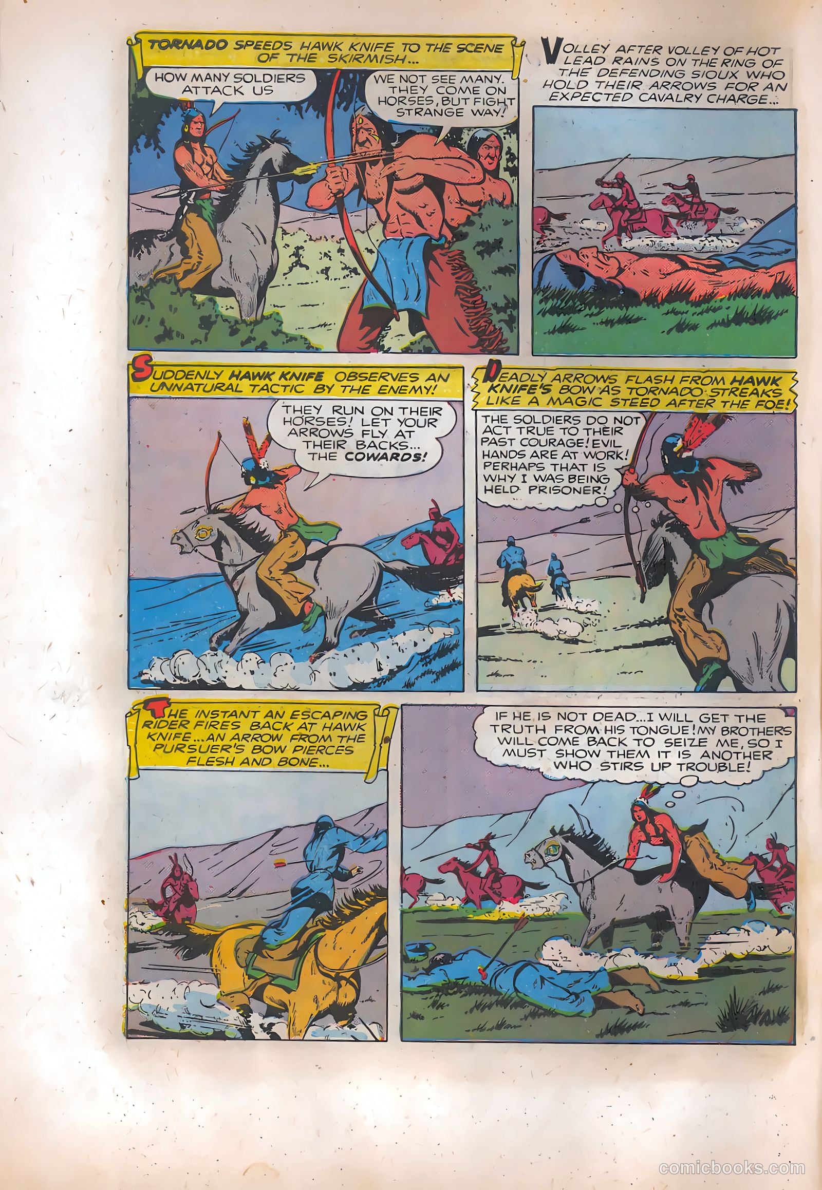 The Texan #10 (1950) — page 7 of 37