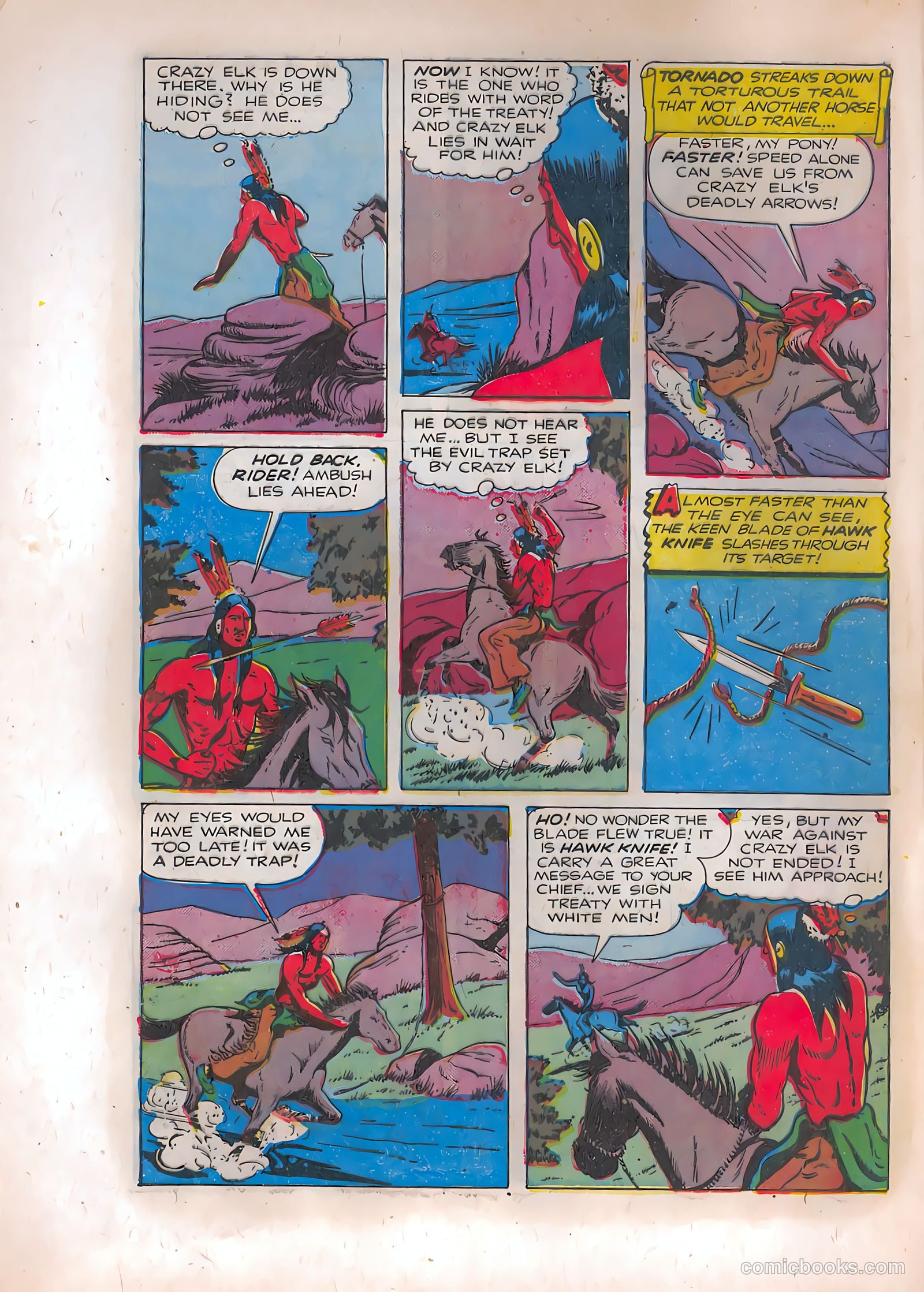The Texan #10 (1950) — page 9 of 37