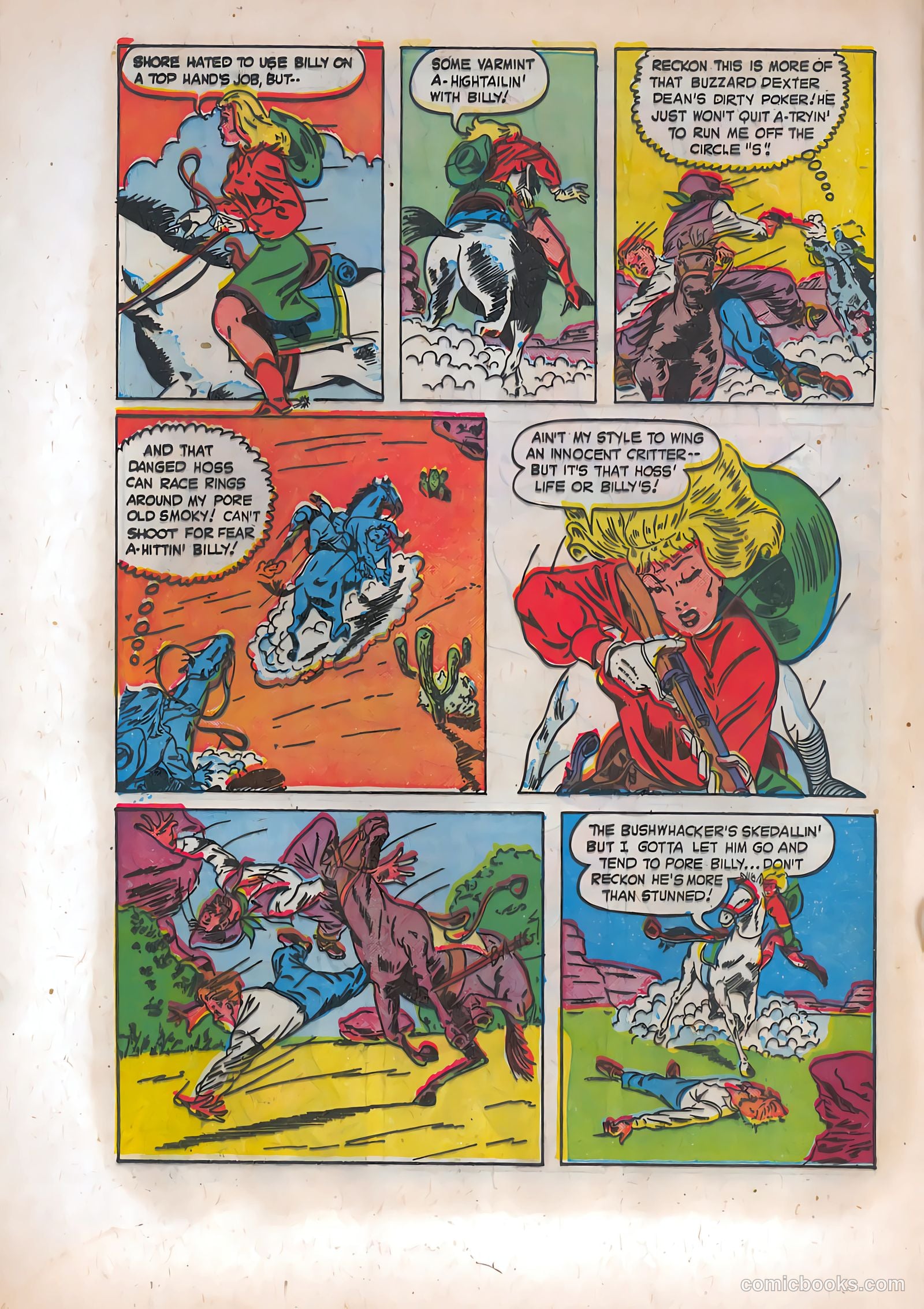 The Texan #10 (1950) — page 21 of 37