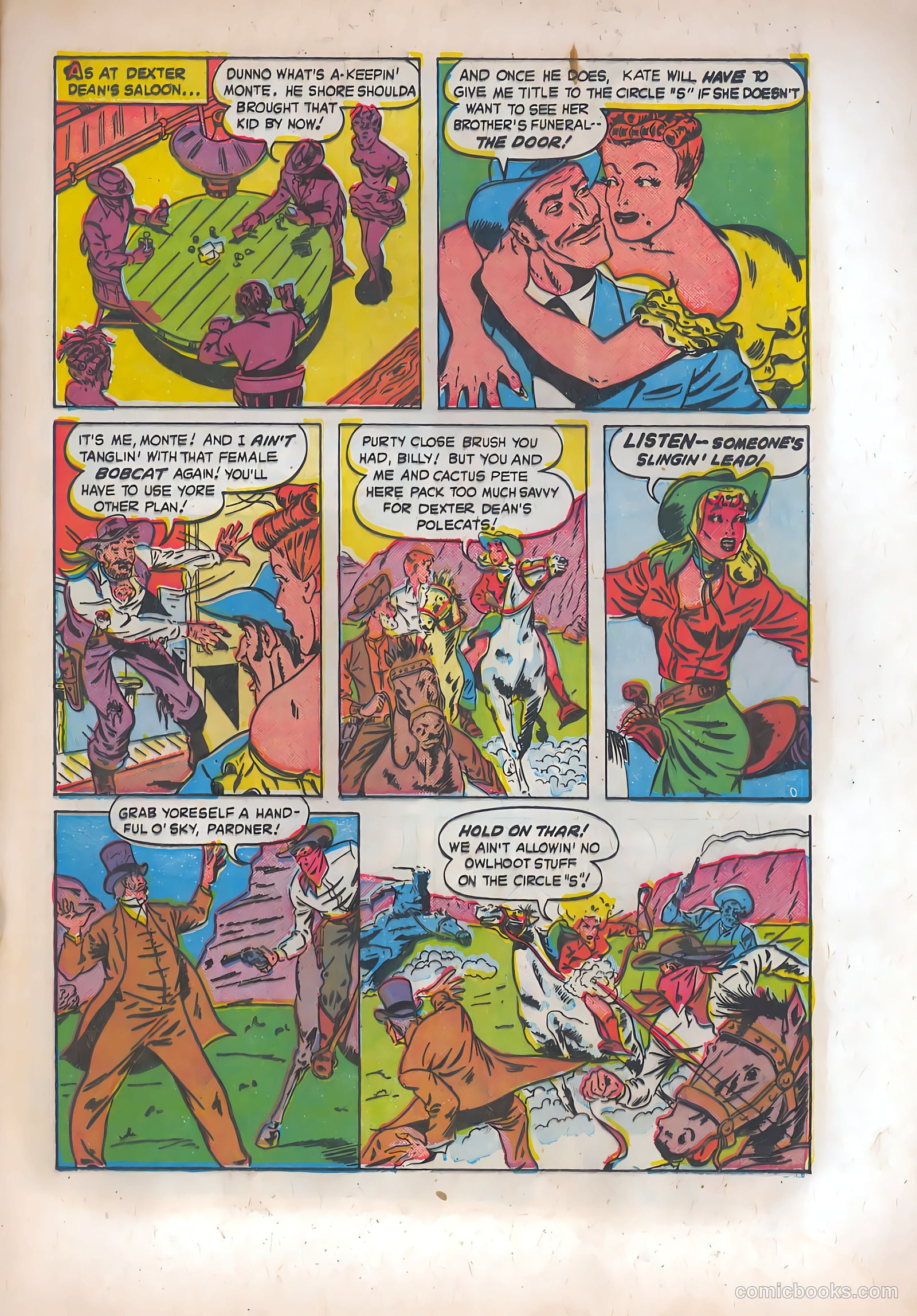 The Texan #10 (1950) — page 22 of 37