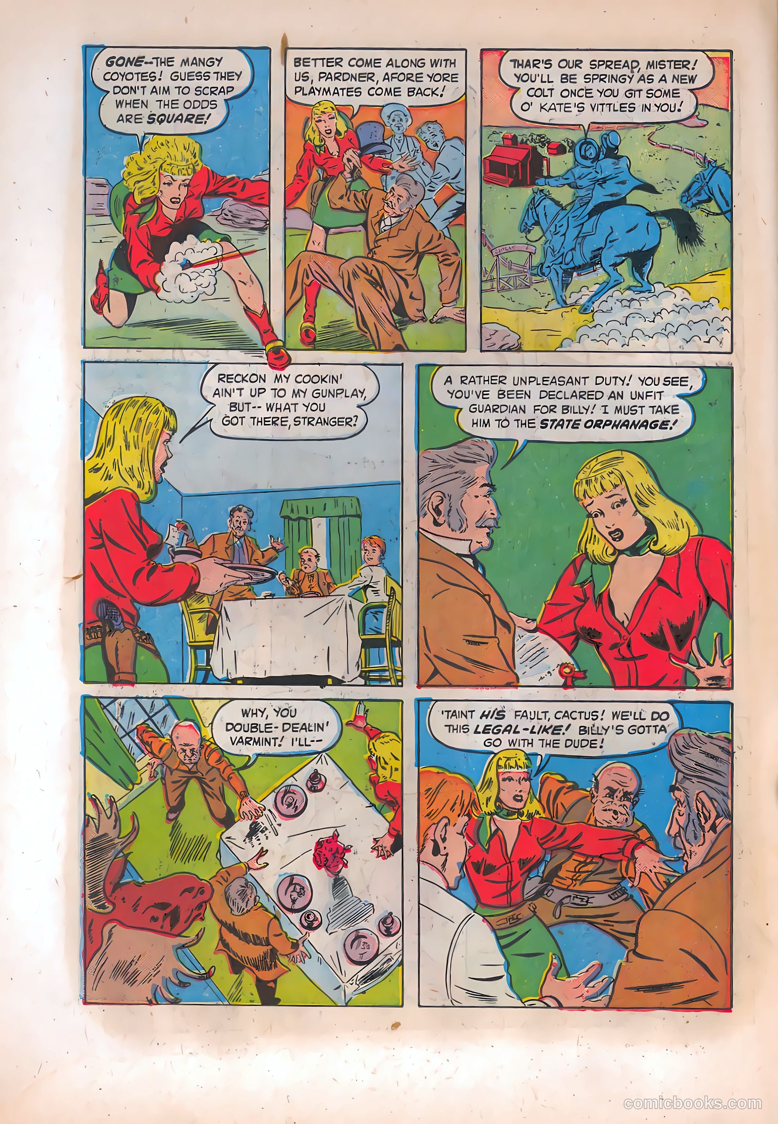 The Texan #10 (1950) — page 23 of 37