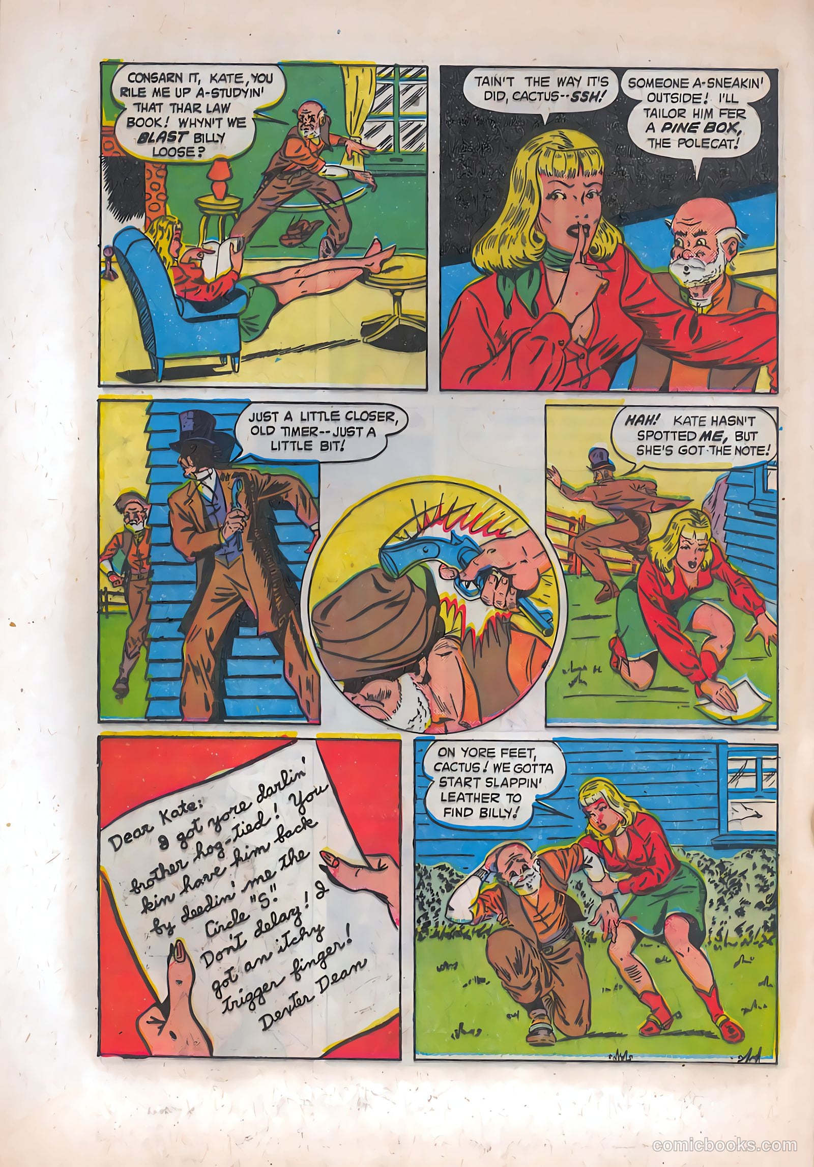 The Texan #10 (1950) — page 25 of 37