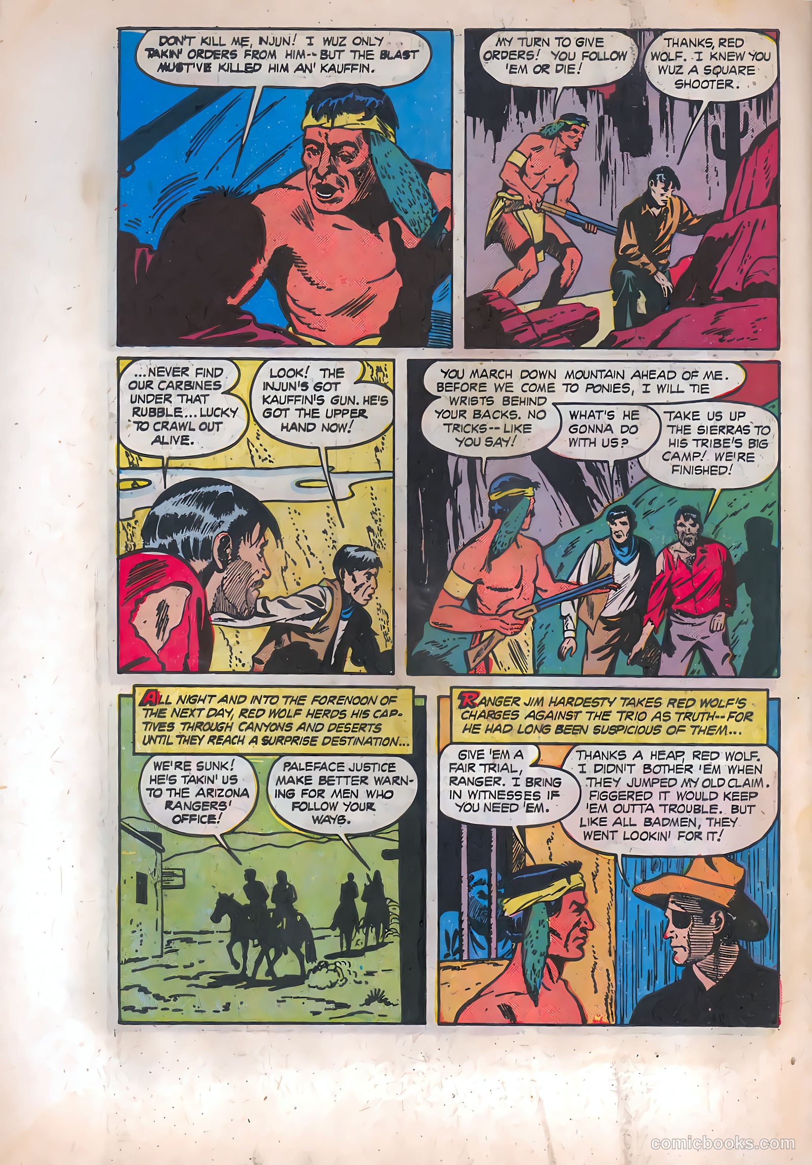 The Texan #10 (1950) — page 35 of 37