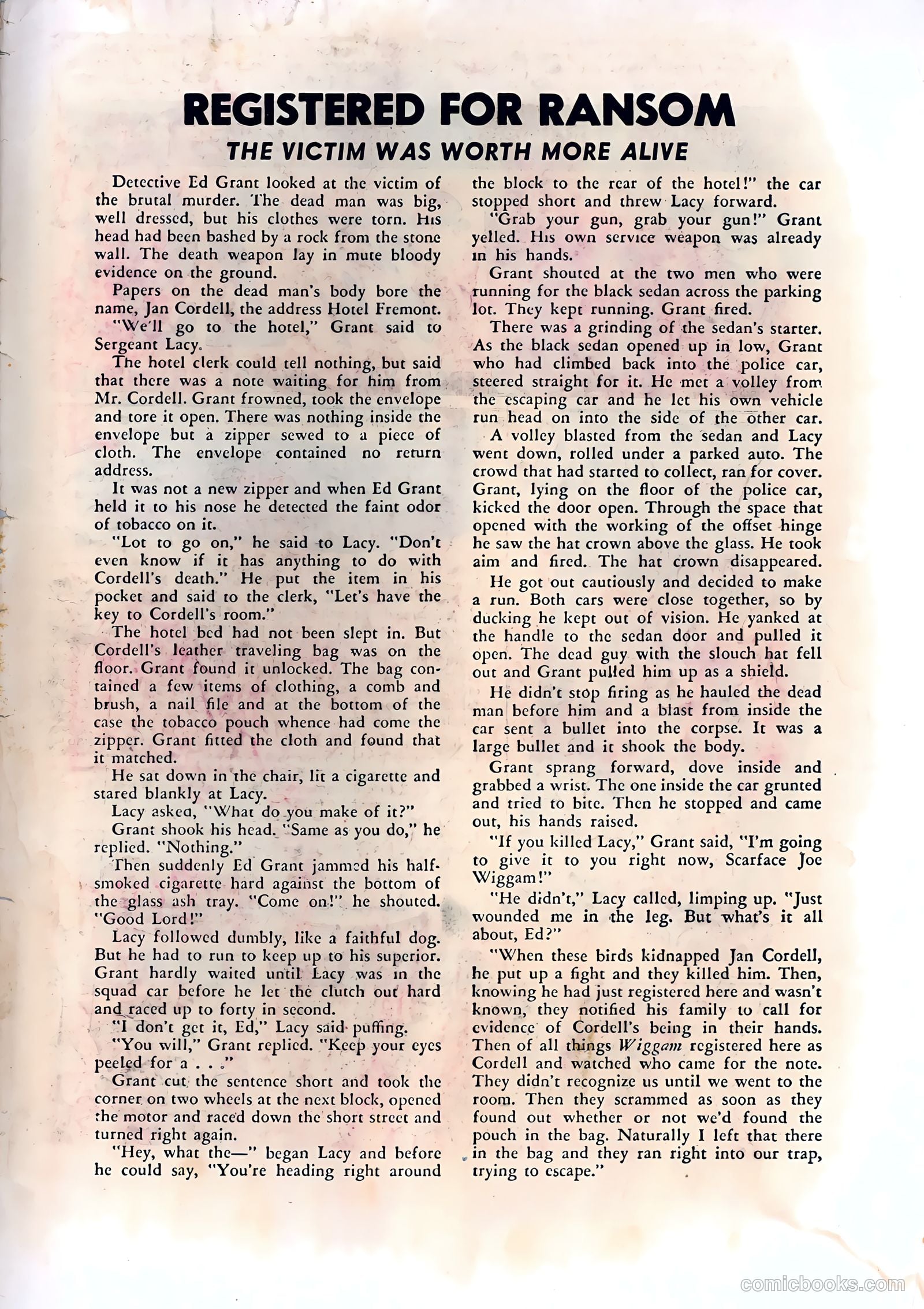 The Texan #10 (1950) — page 36 of 37