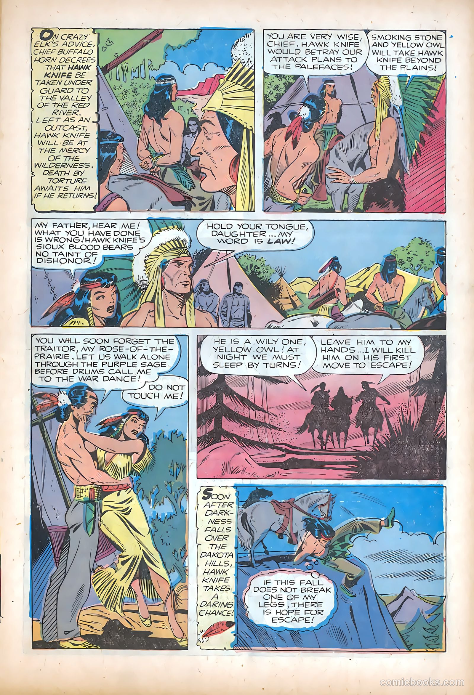 The Texan #11 (1950) — page 7 of 36