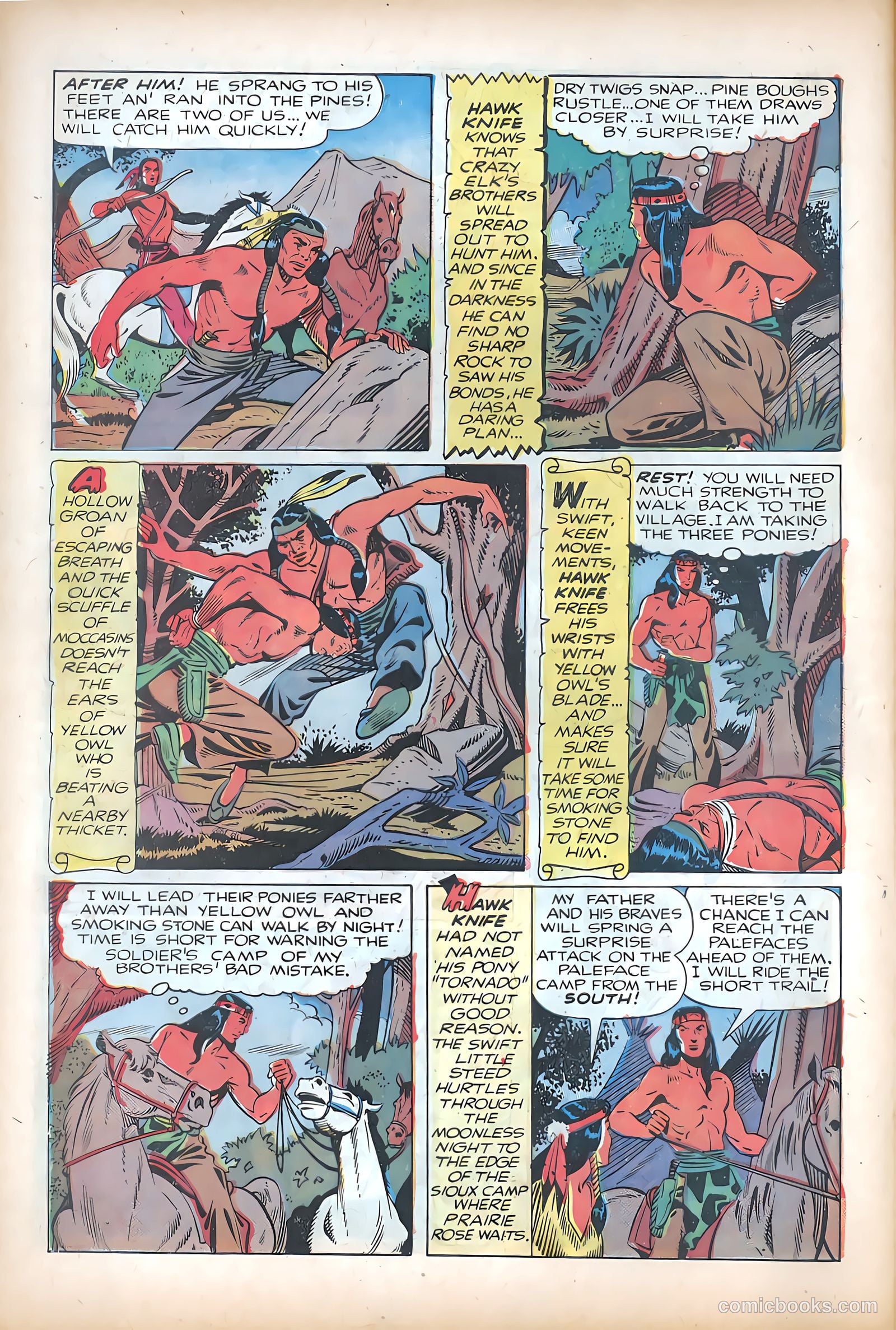 The Texan #11 (1950) — page 8 of 36