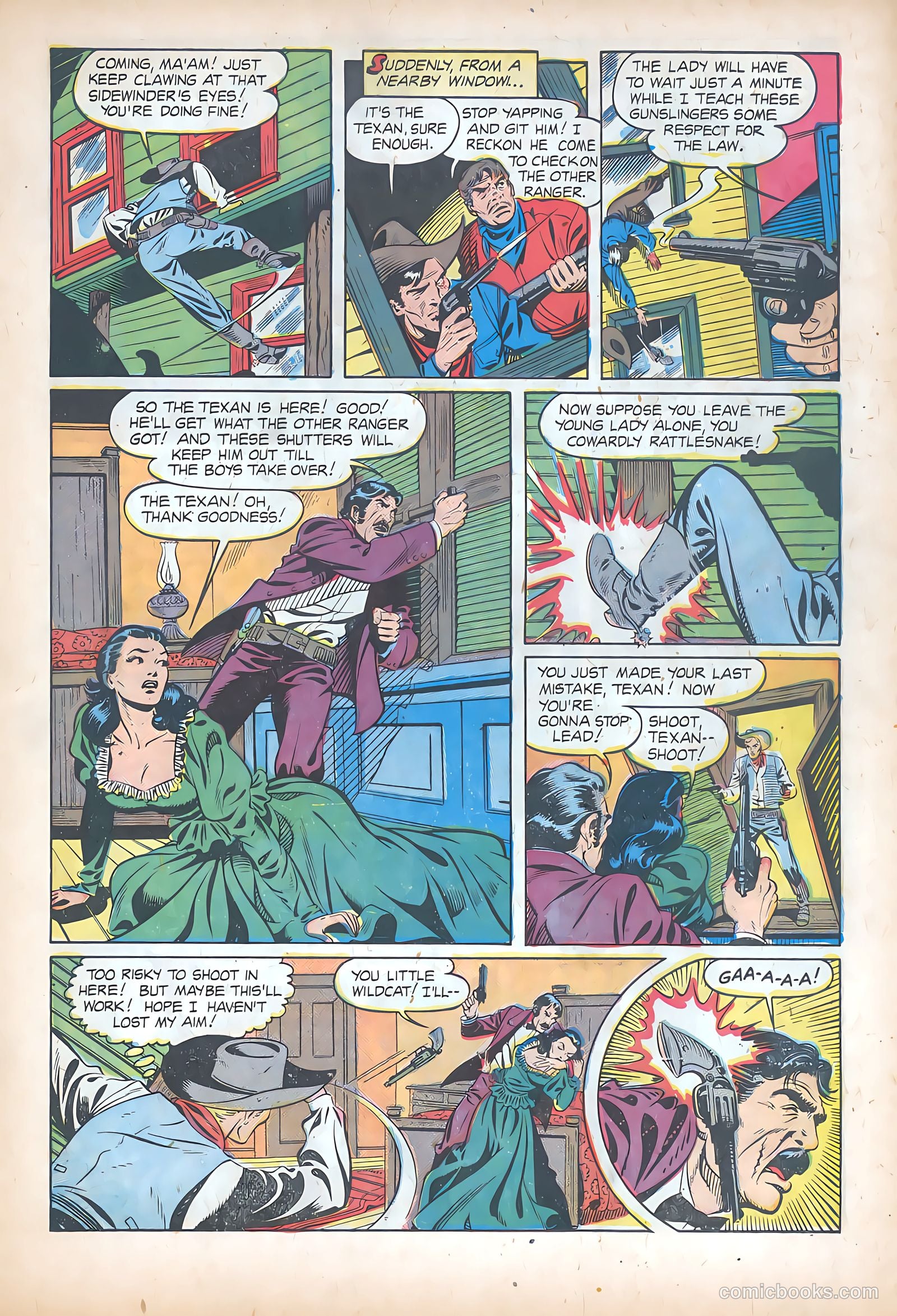 The Texan #11 (1950) — page 15 of 36