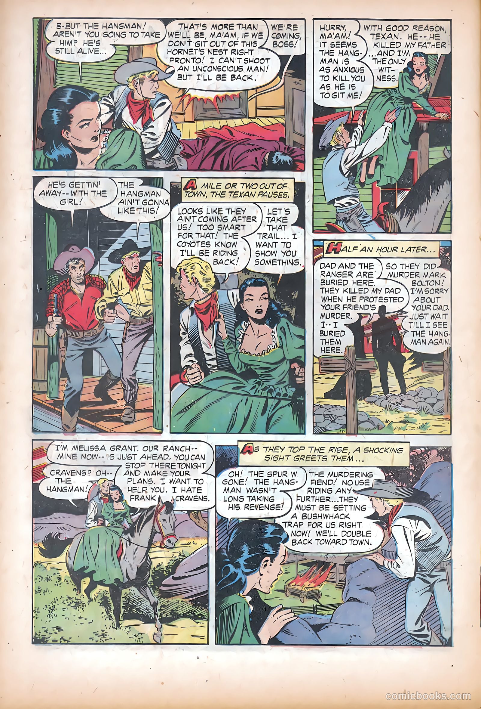 The Texan #11 (1950) — page 16 of 36
