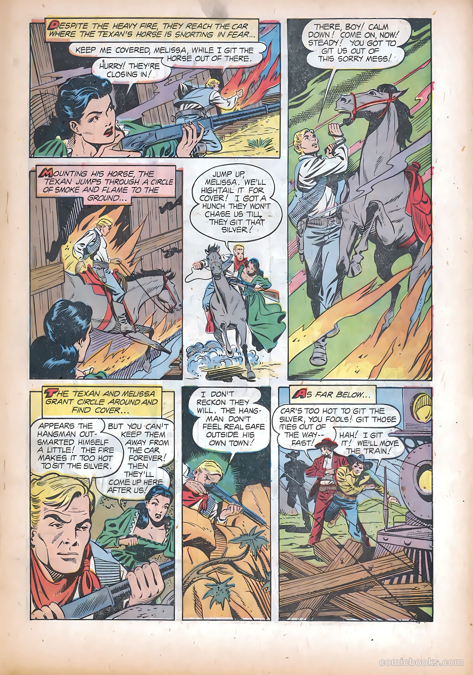 The Texan #11 (1950) — page 19 of 36