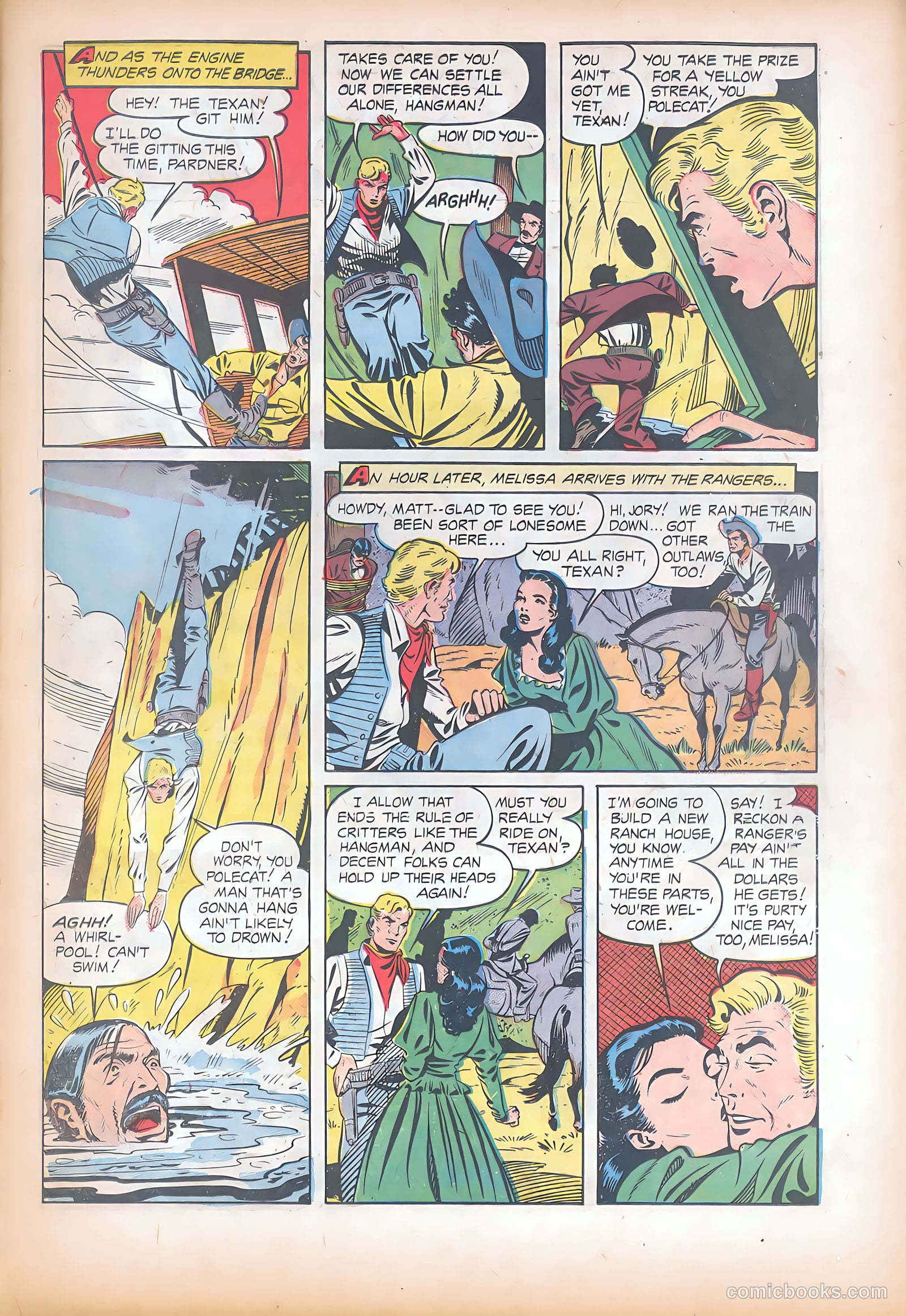 The Texan #11 (1950) — page 21 of 36