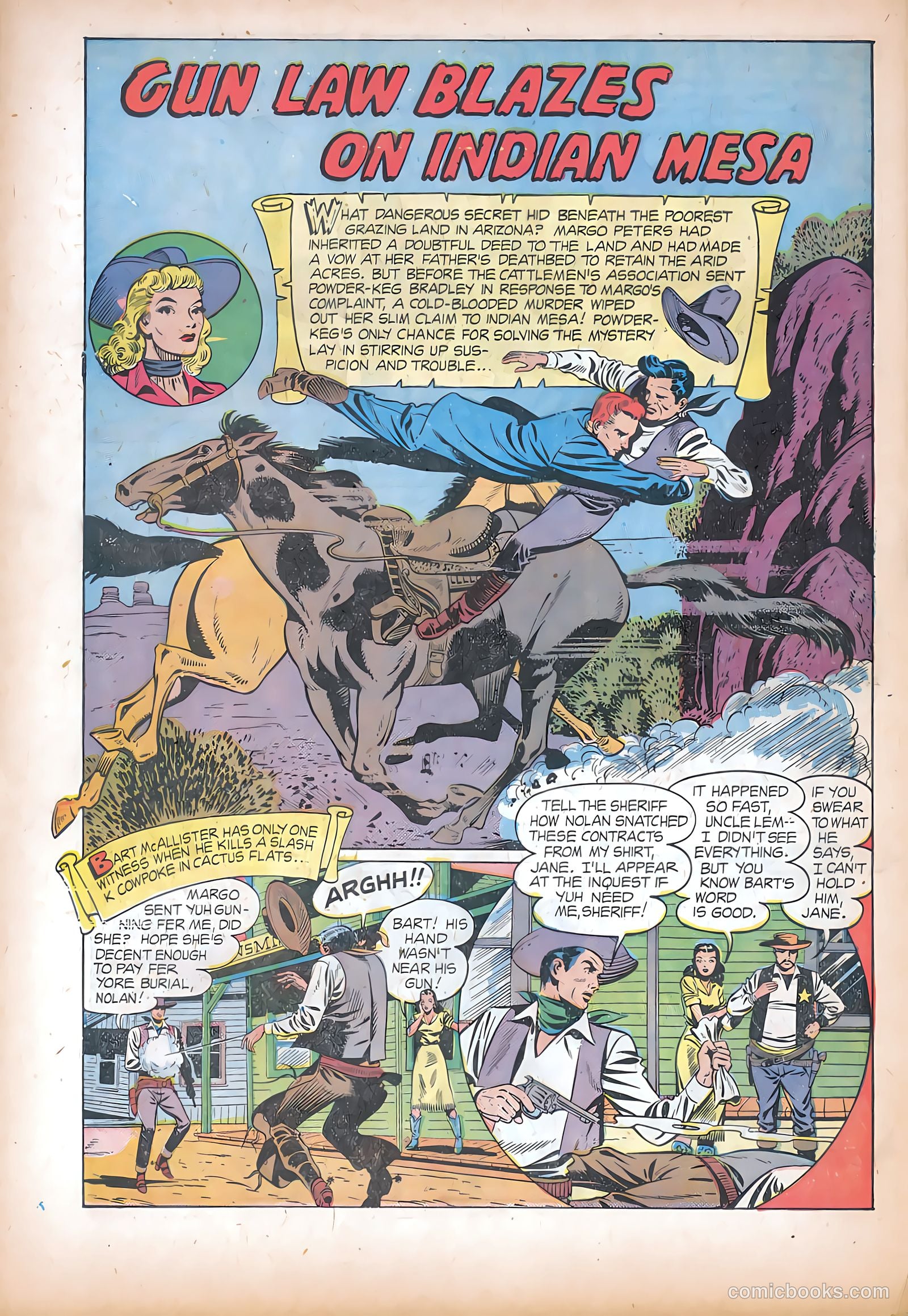 The Texan #11 (1950) — page 22 of 36