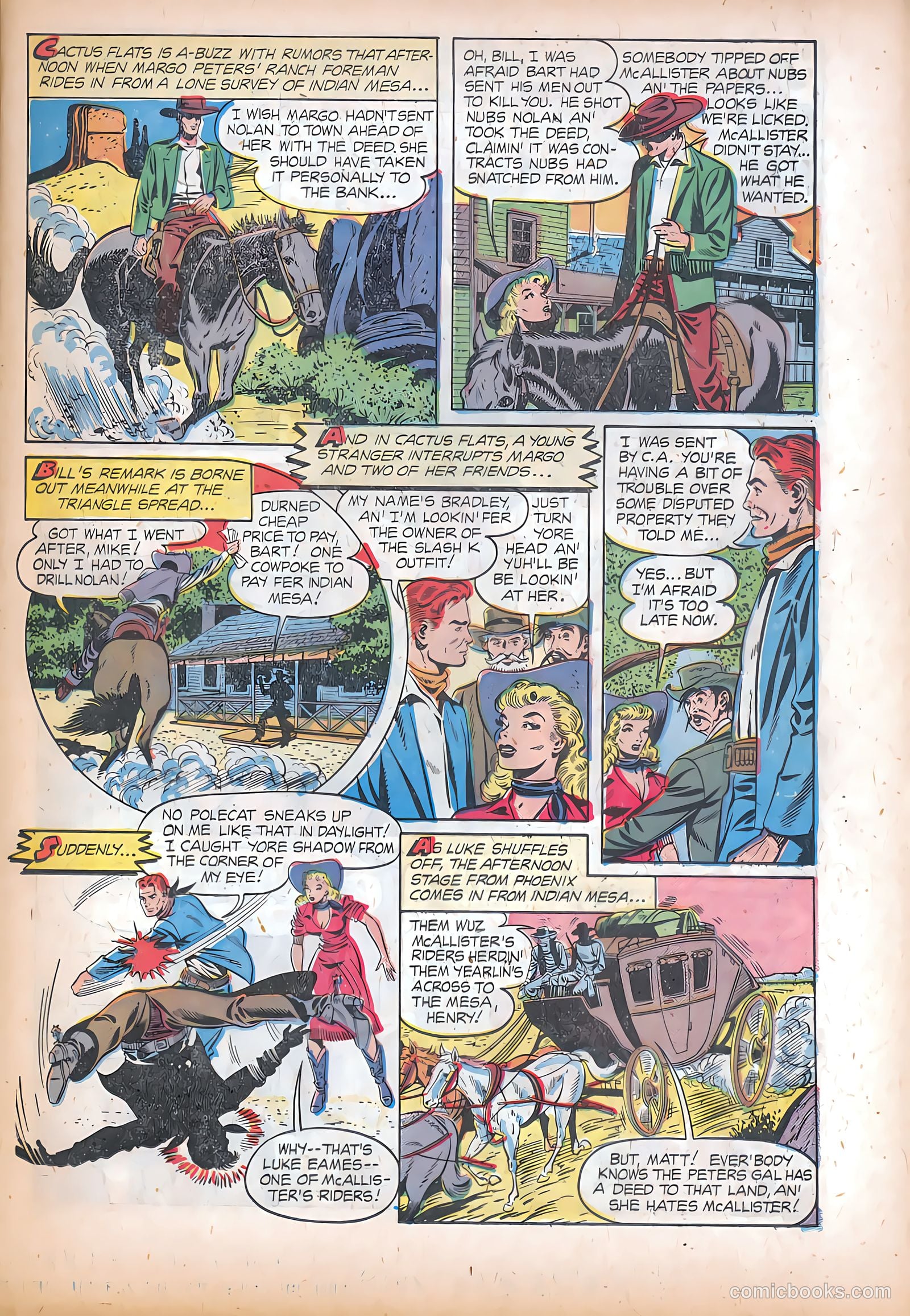 The Texan #11 (1950) — page 23 of 36