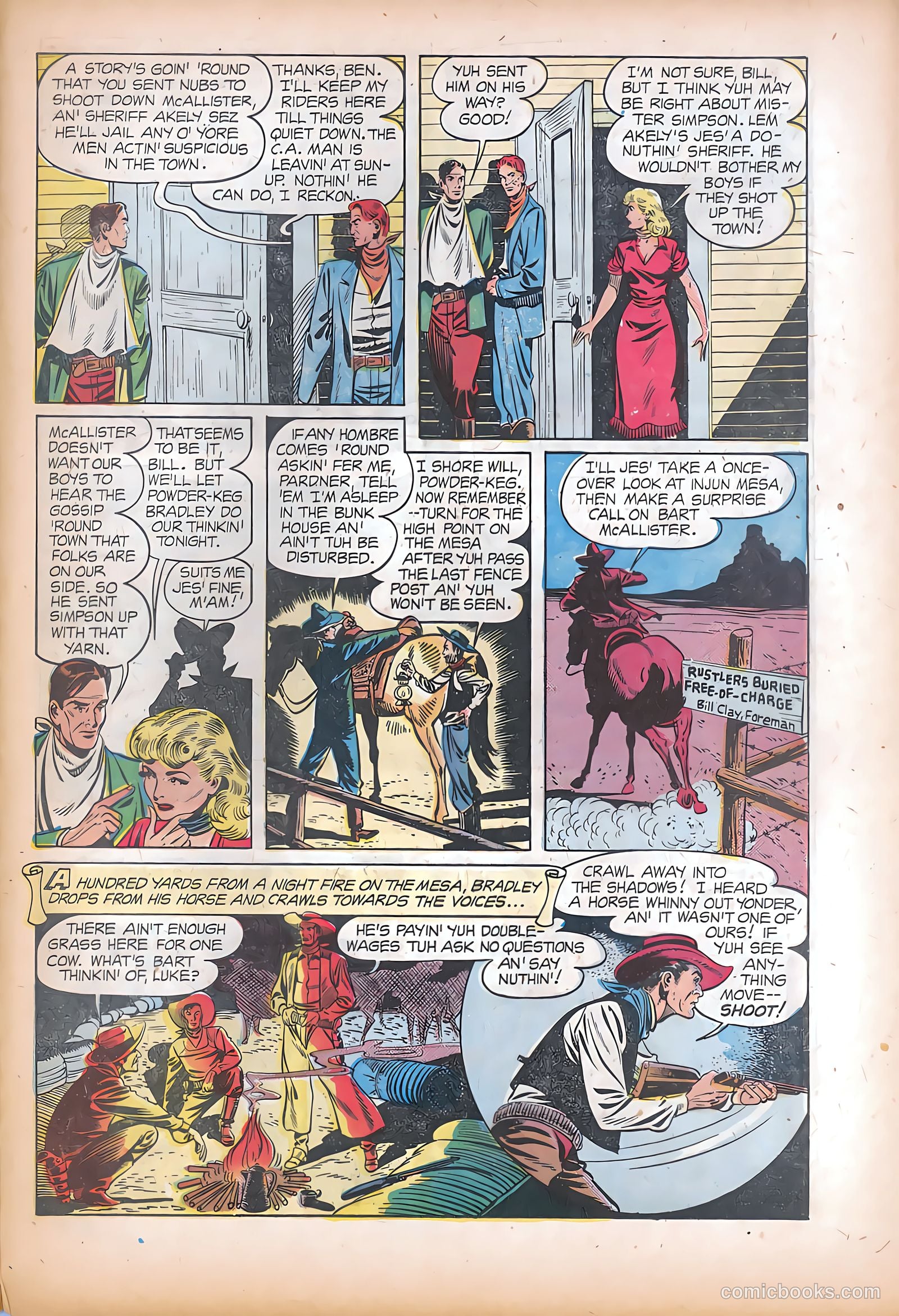 The Texan #11 (1950) — page 25 of 36