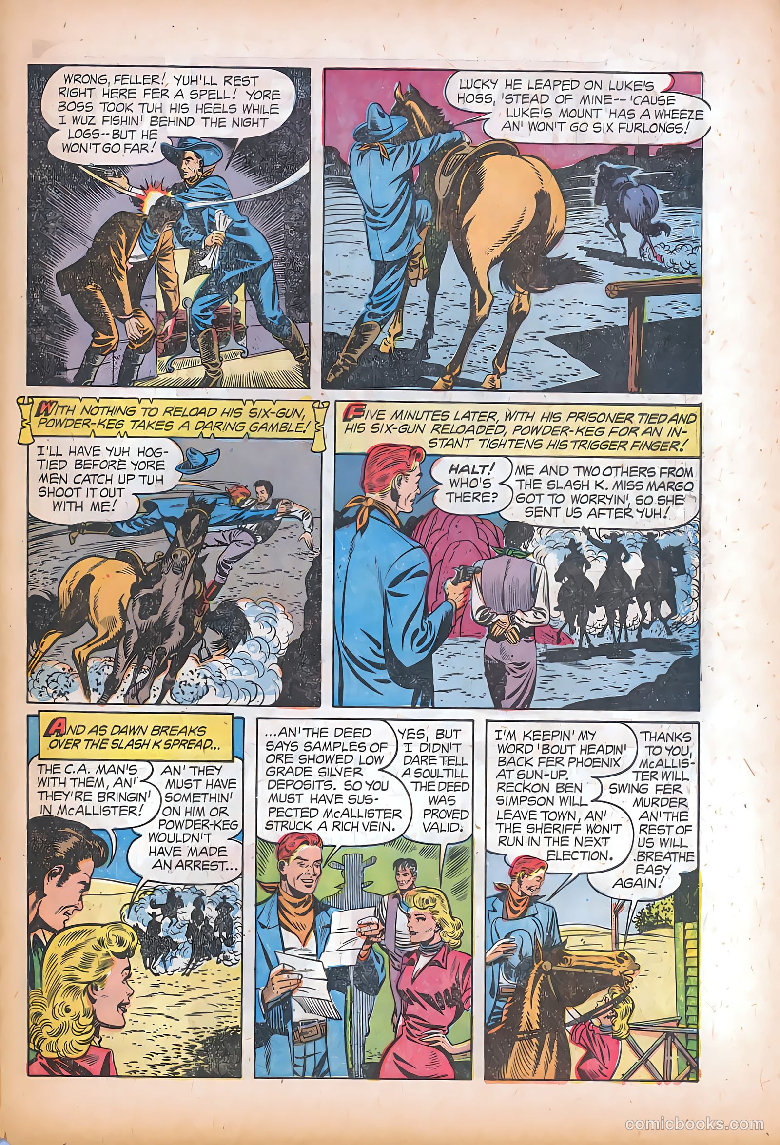 The Texan #11 (1950) — page 27 of 36