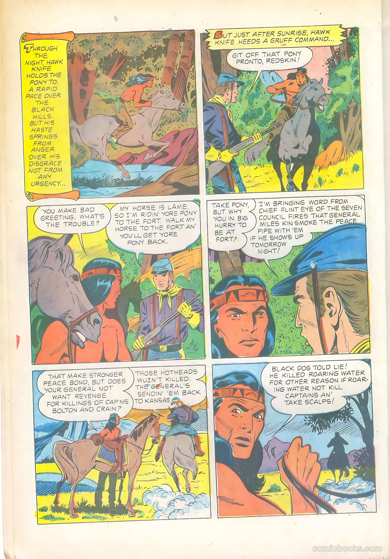 The Texan #12 (1951) — page 8 of 36