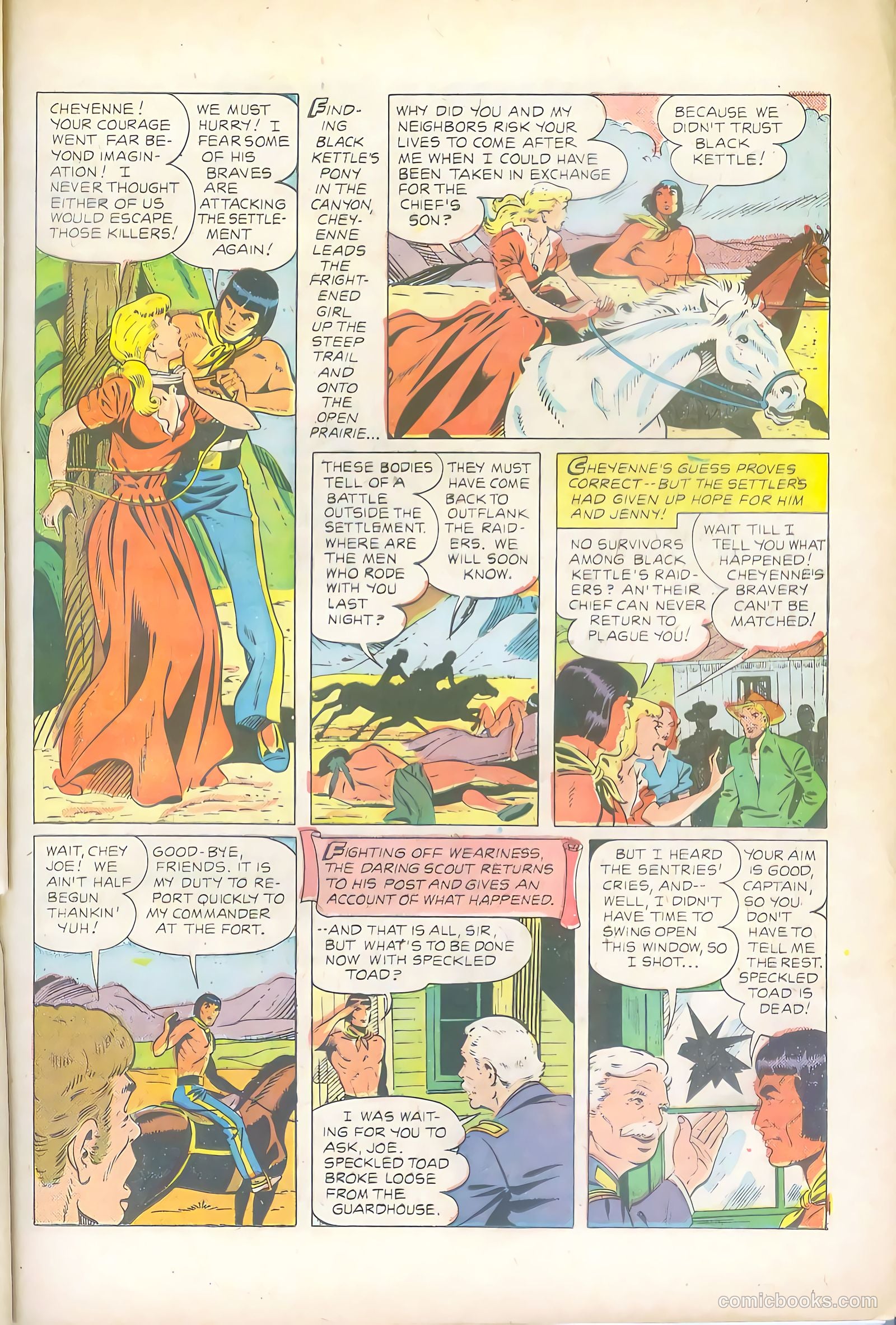 The Texan #12 (1951) — page 21 of 36