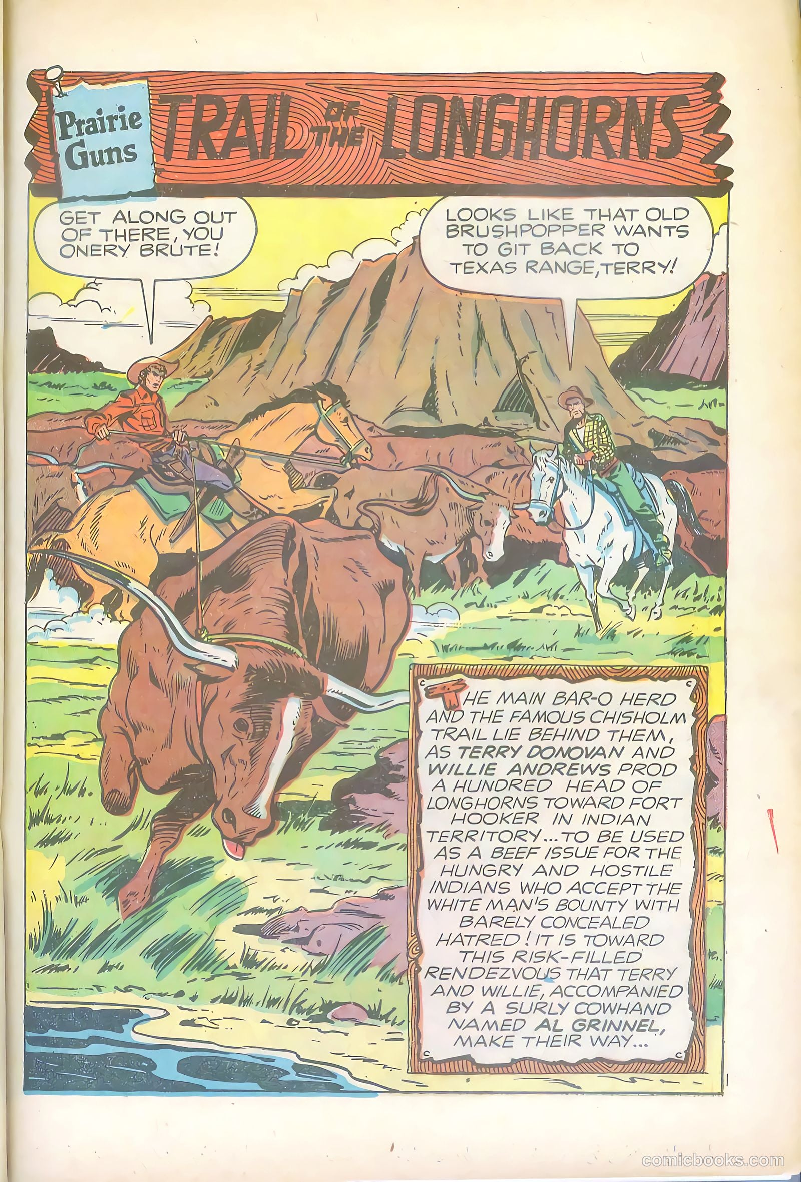 The Texan #12 (1951) — page 23 of 36