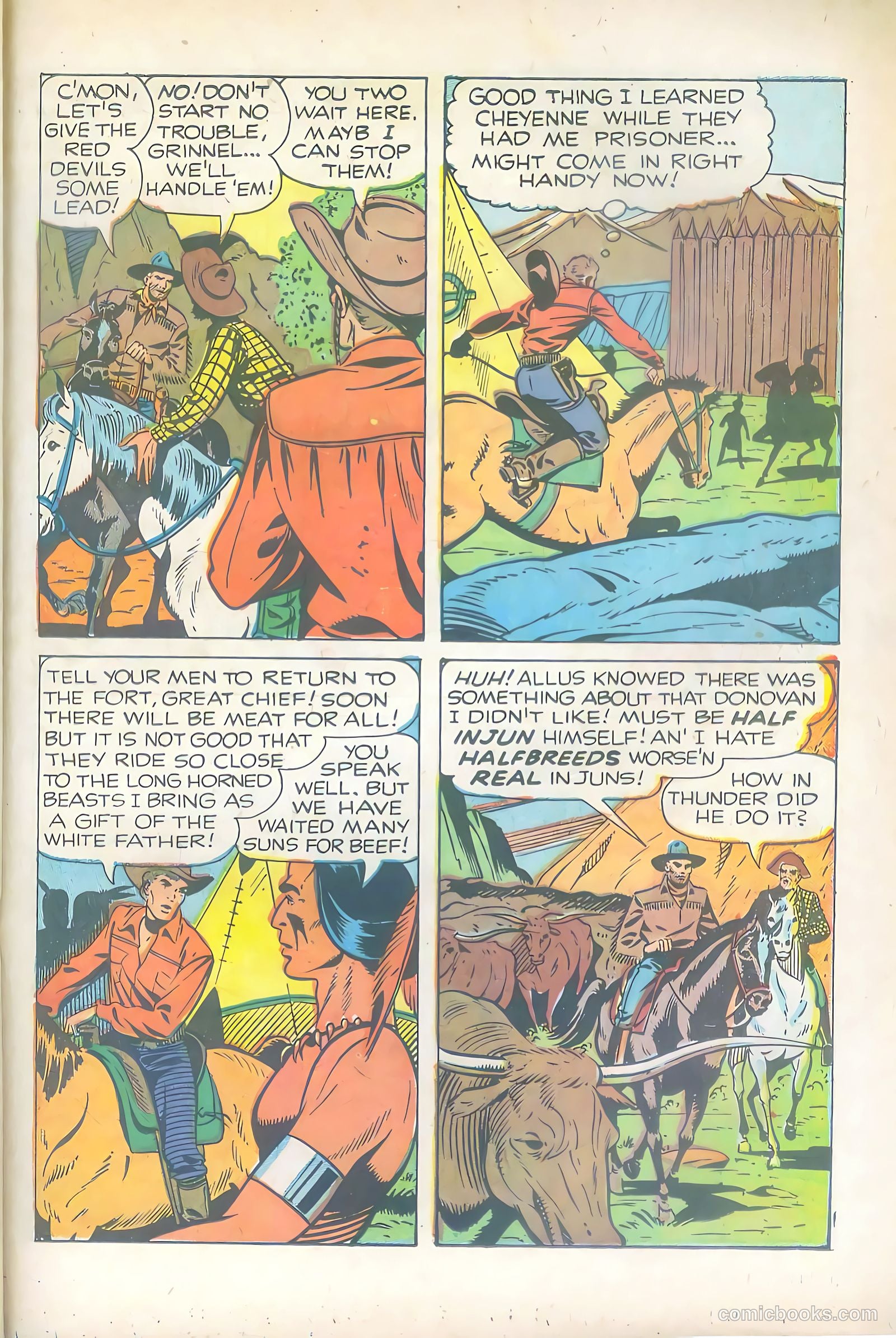 The Texan #12 (1951) — page 25 of 36
