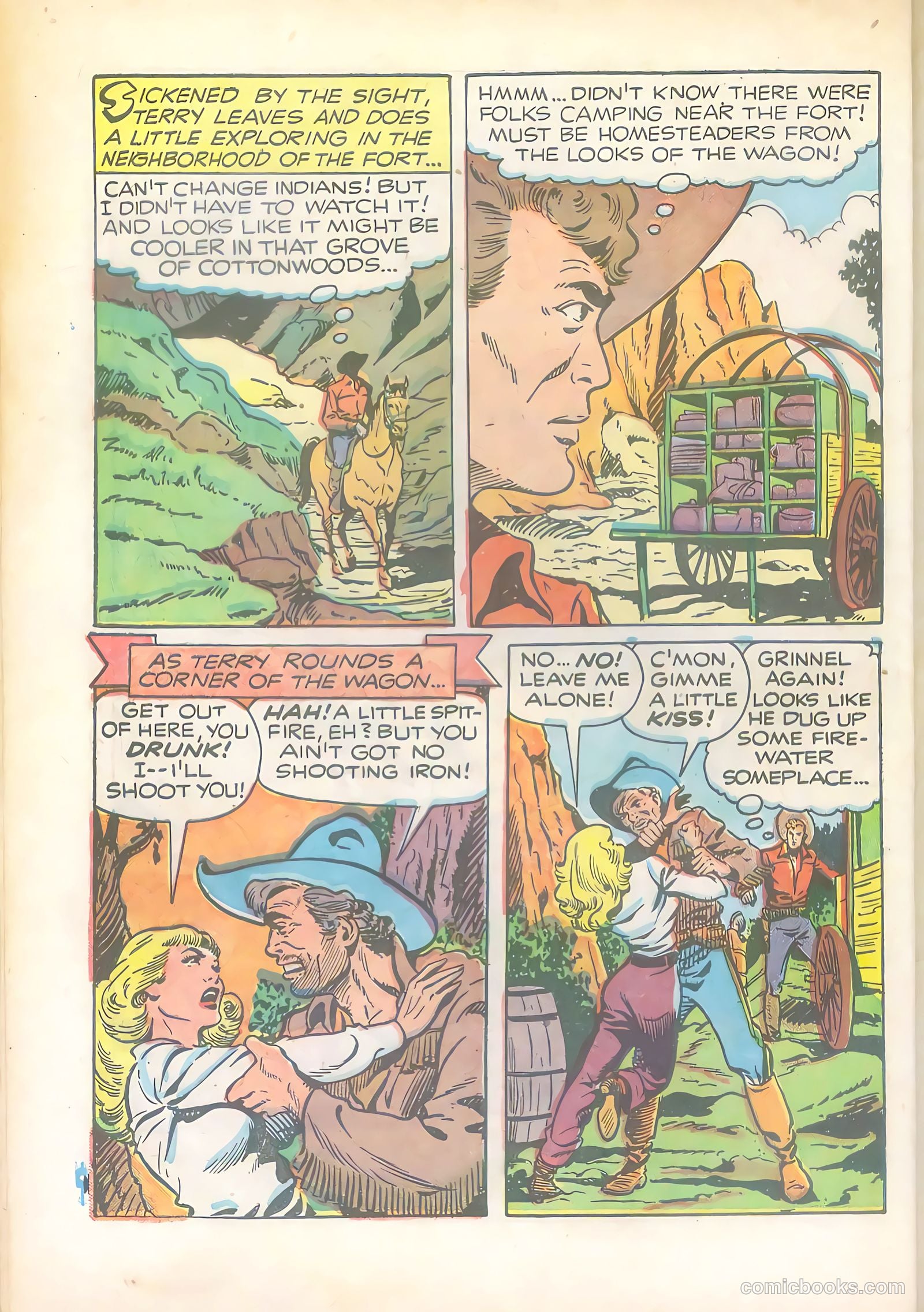 The Texan #12 (1951) — page 30 of 36