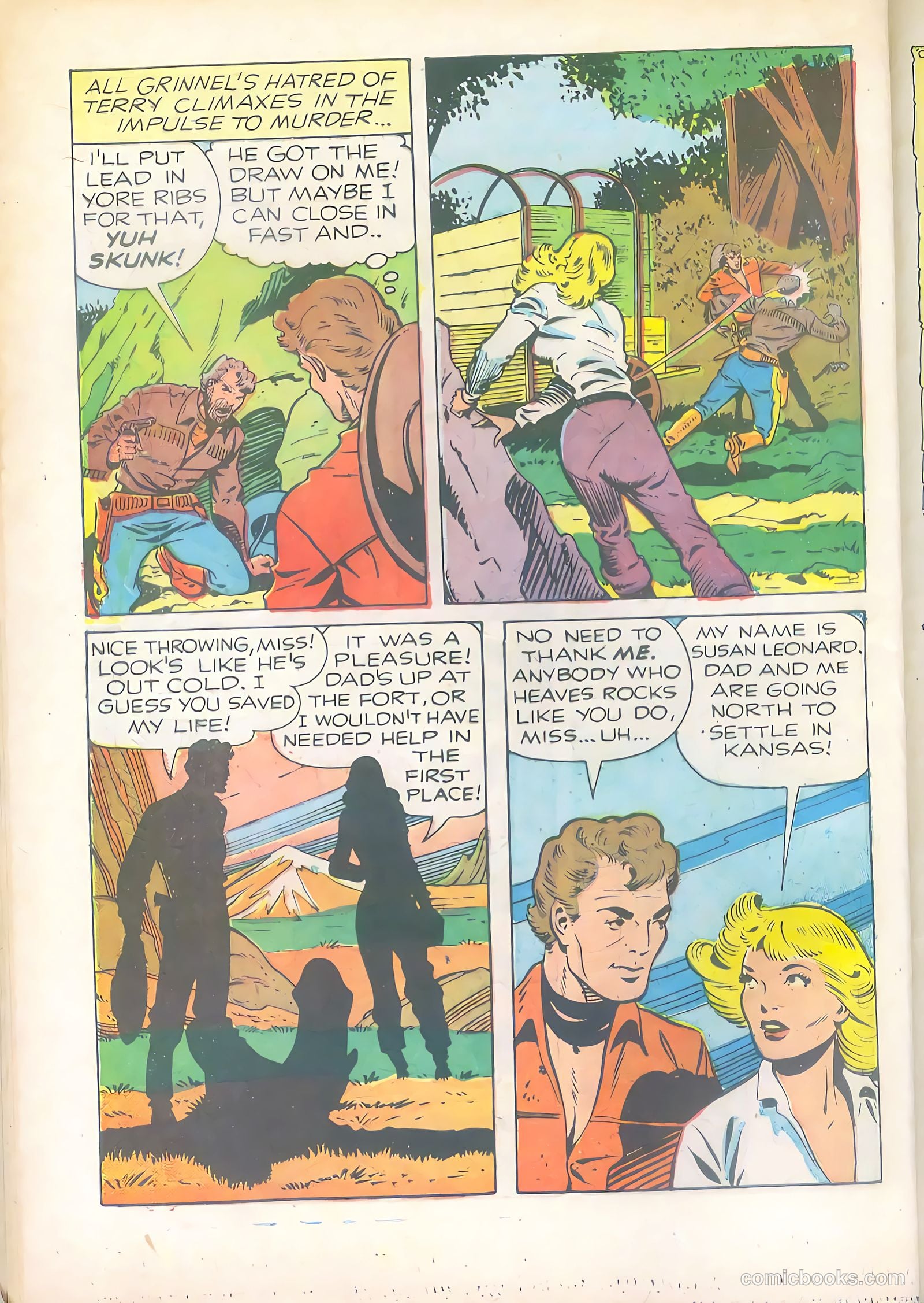 The Texan #12 (1951) — page 32 of 36