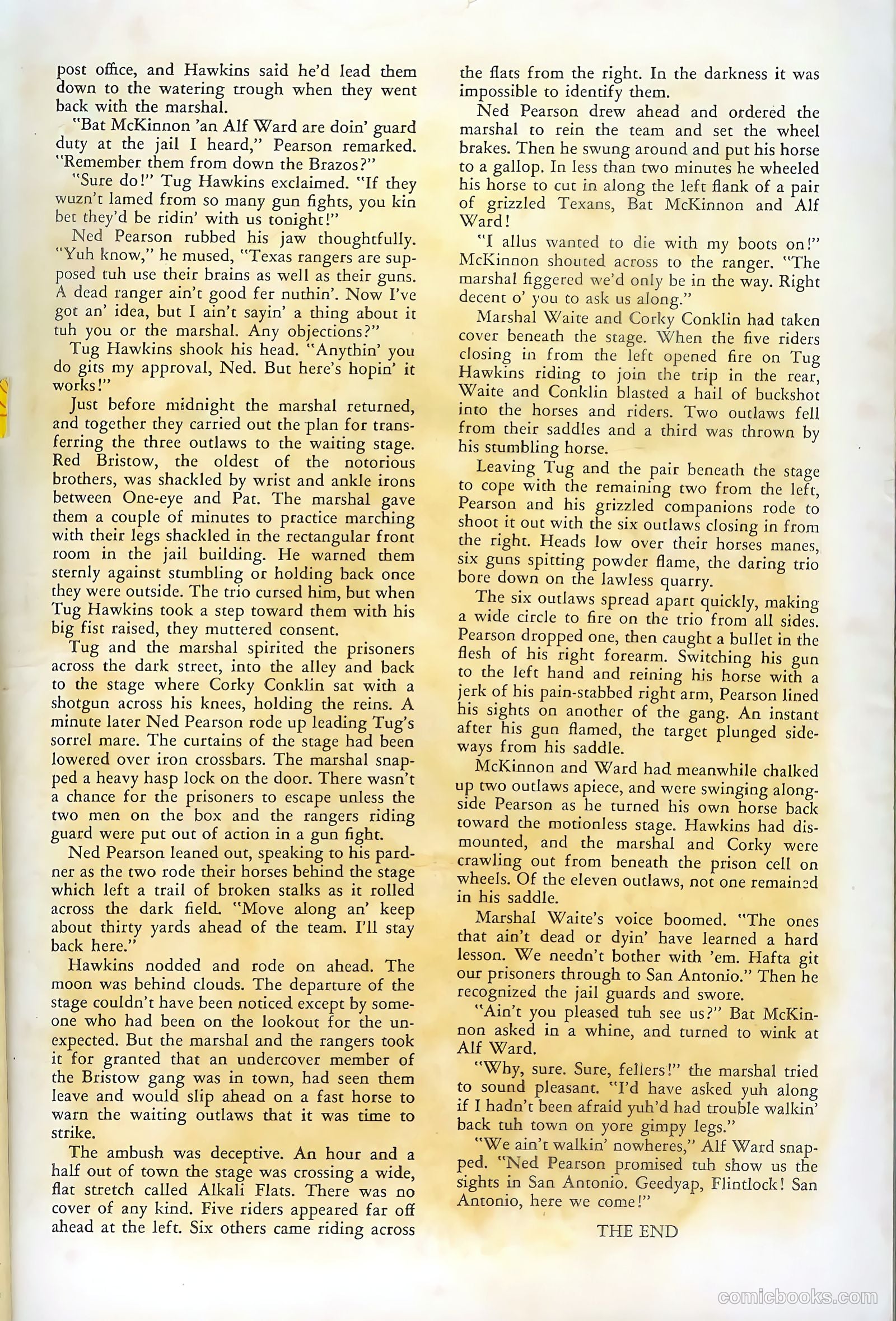 The Texan #12 (1951) — page 35 of 36
