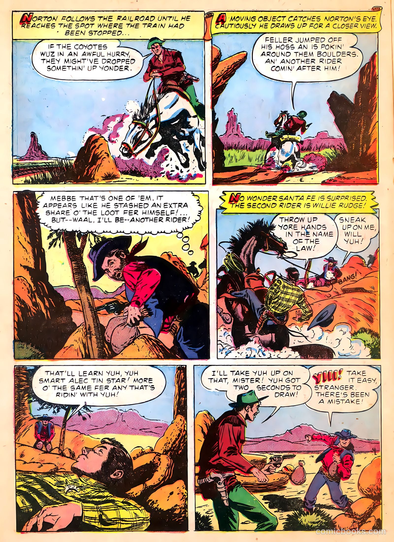 The Texan #13 (1951) — page 16 of 36
