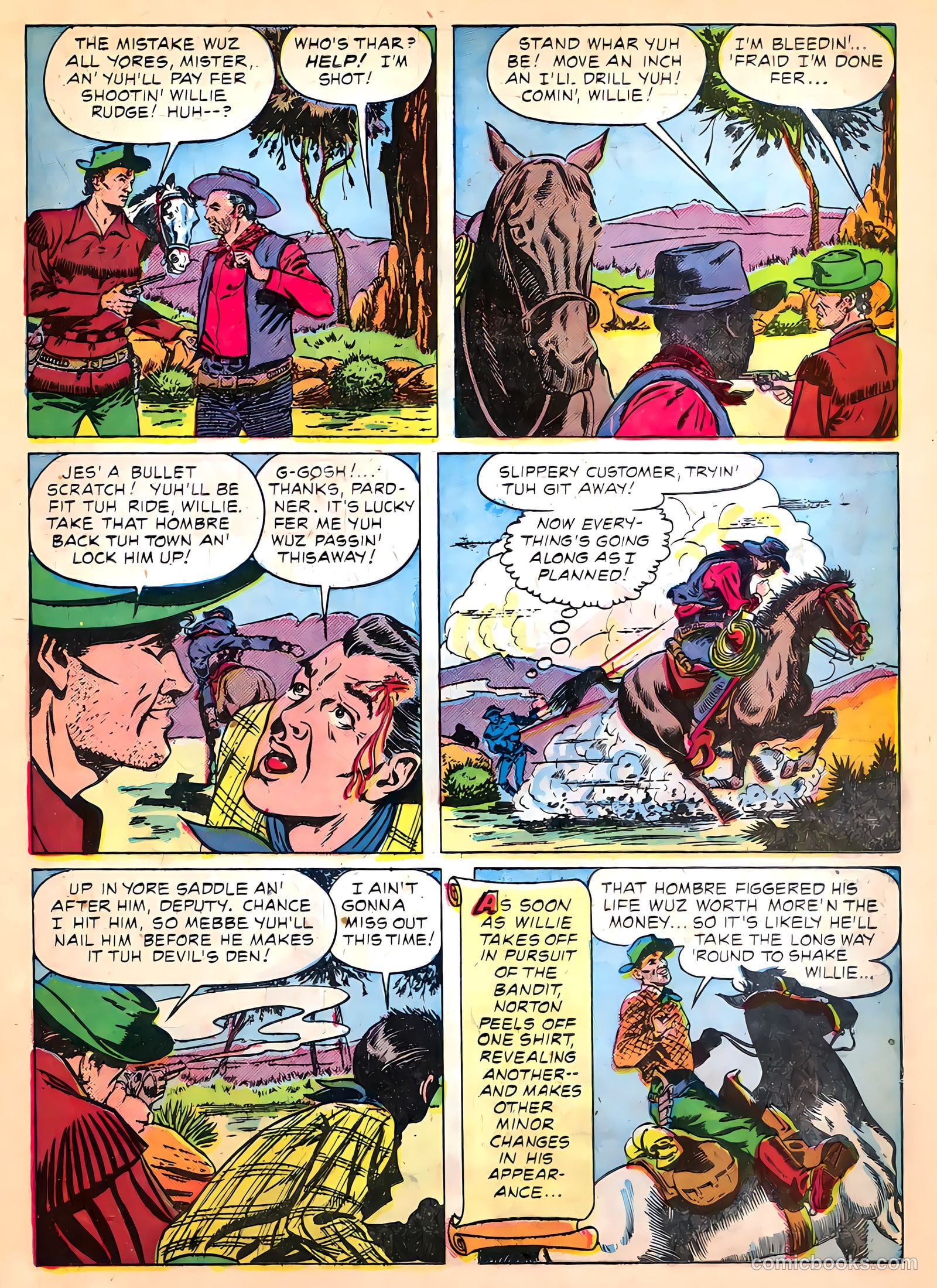 The Texan #13 (1951) — page 17 of 36