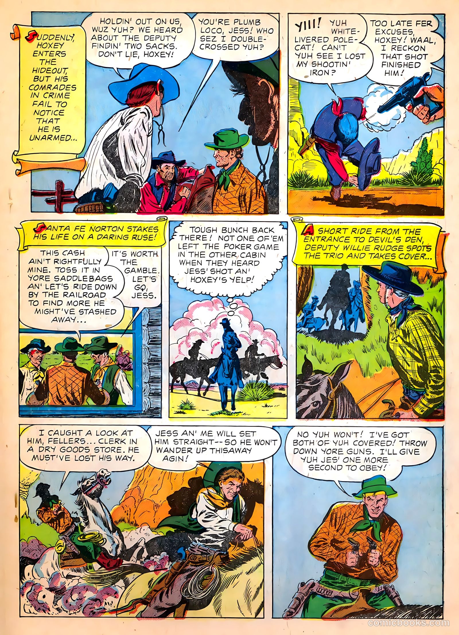 The Texan #13 (1951) — page 19 of 36