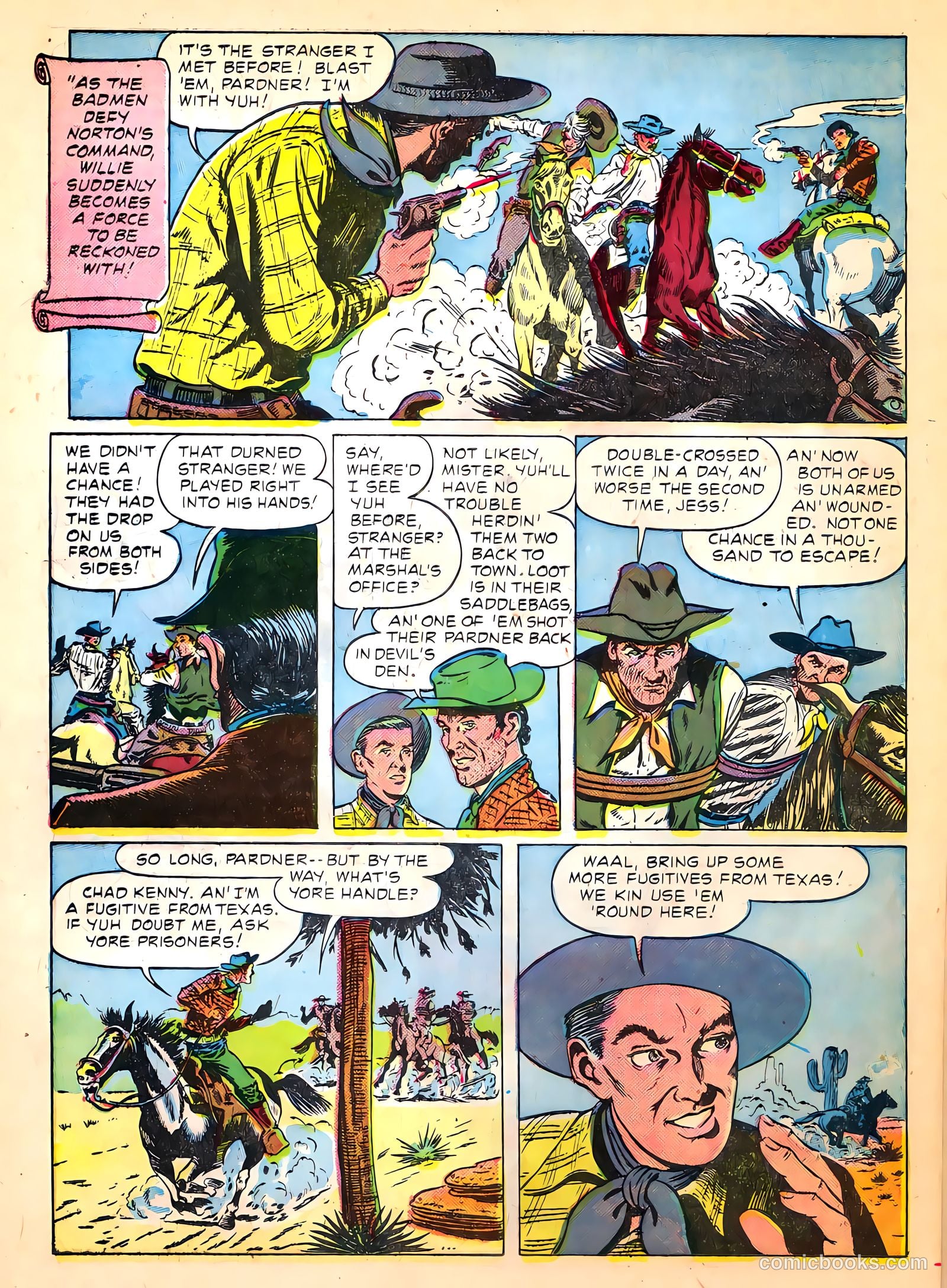 The Texan #13 (1951) — page 20 of 36
