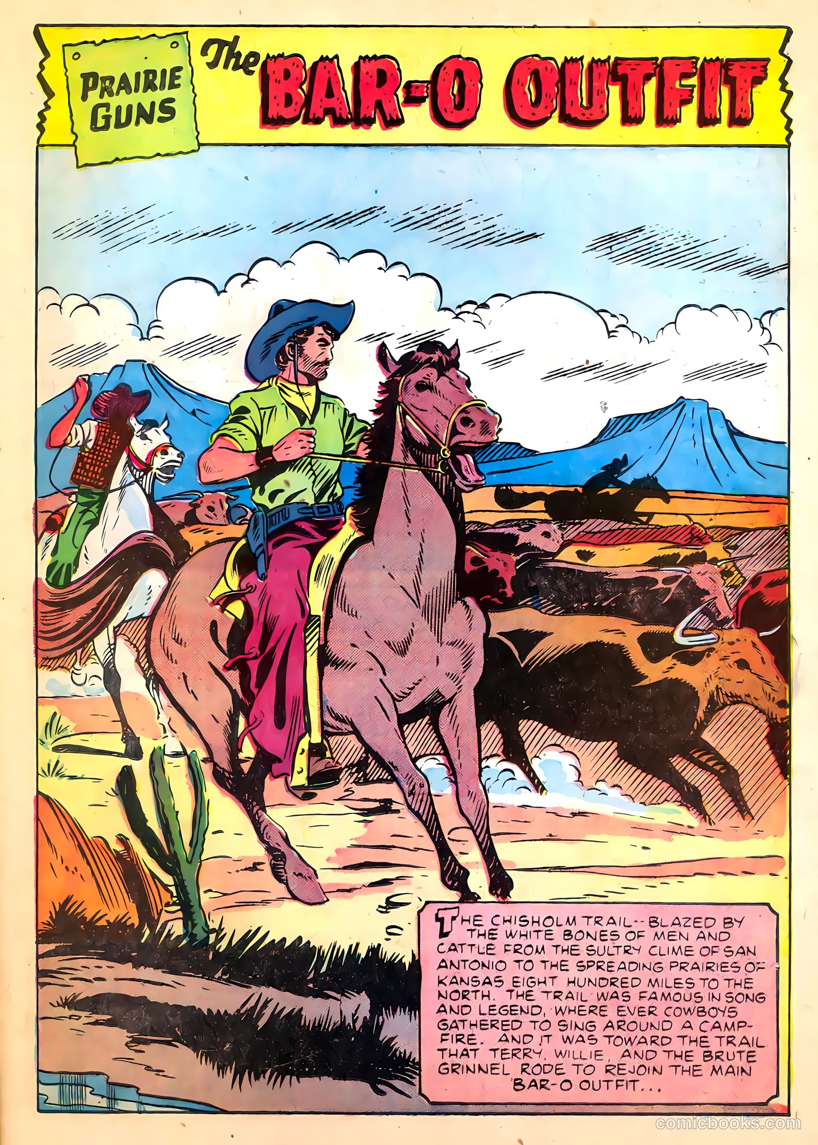 The Texan #13 (1951) — page 21 of 36