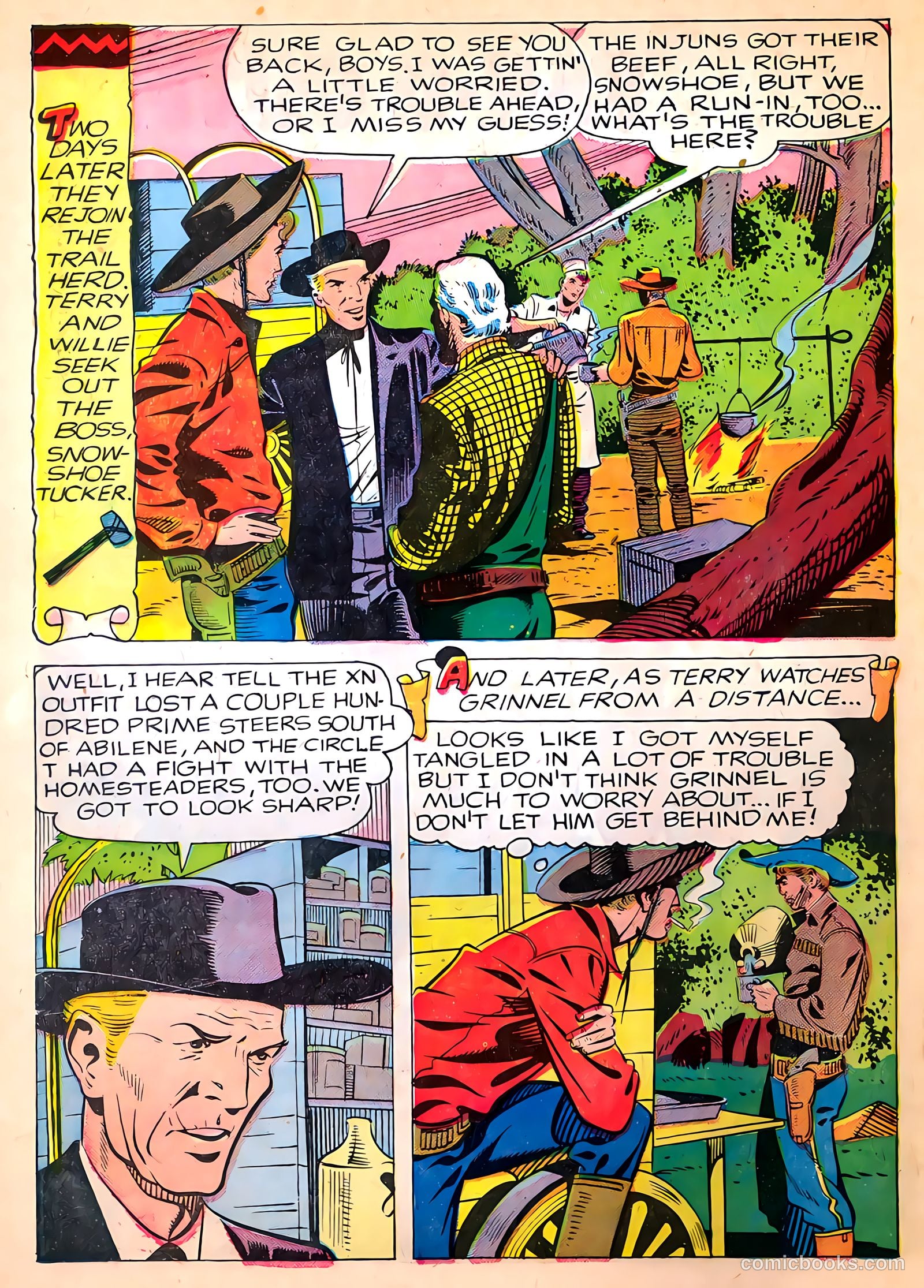 The Texan #13 (1951) — page 22 of 36