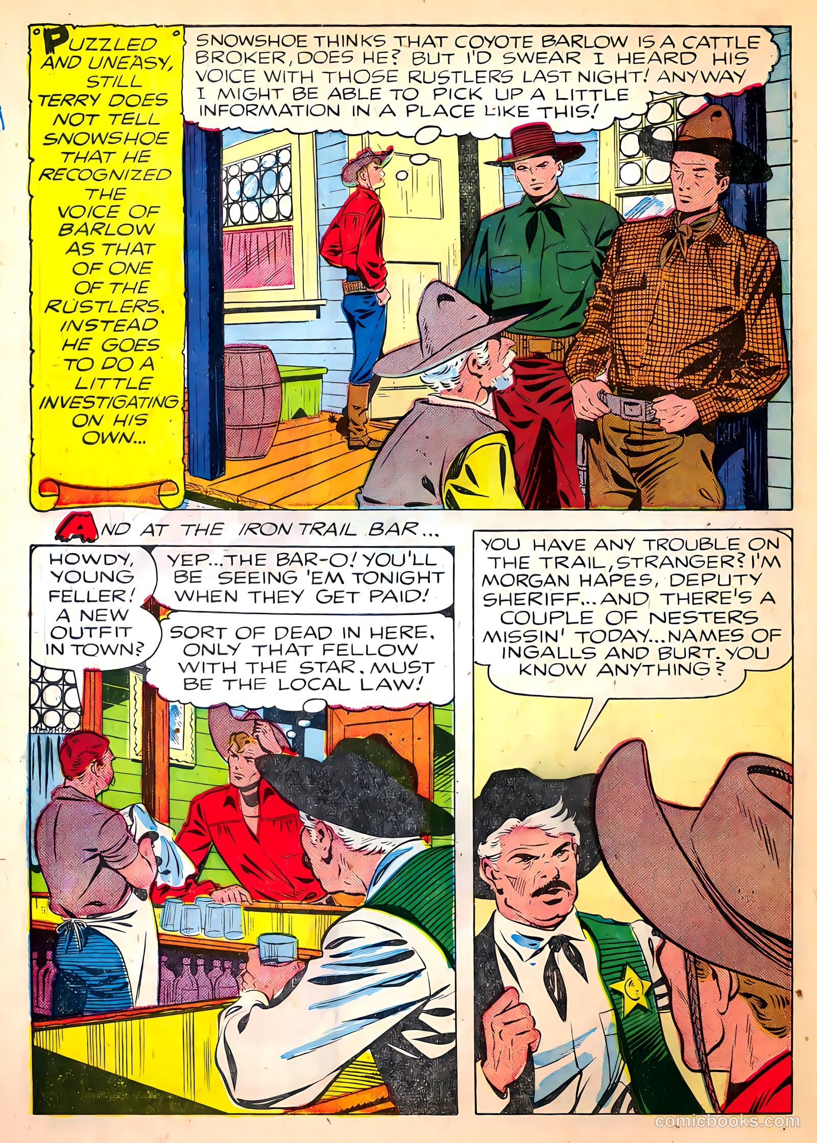 The Texan #13 (1951) — page 30 of 36