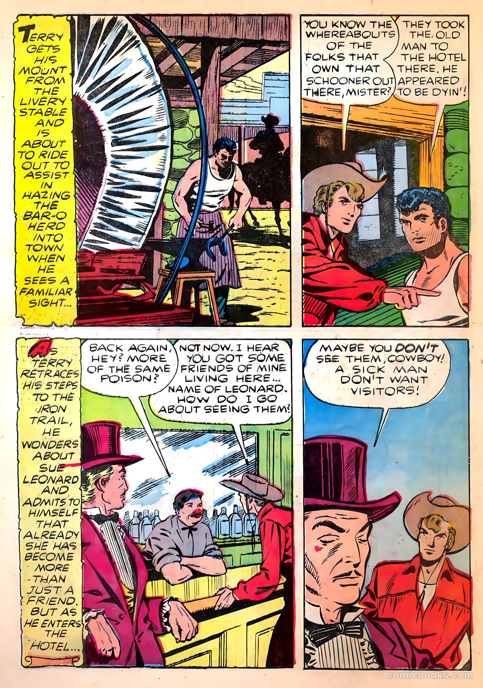 The Texan #13 (1951) — page 32 of 36