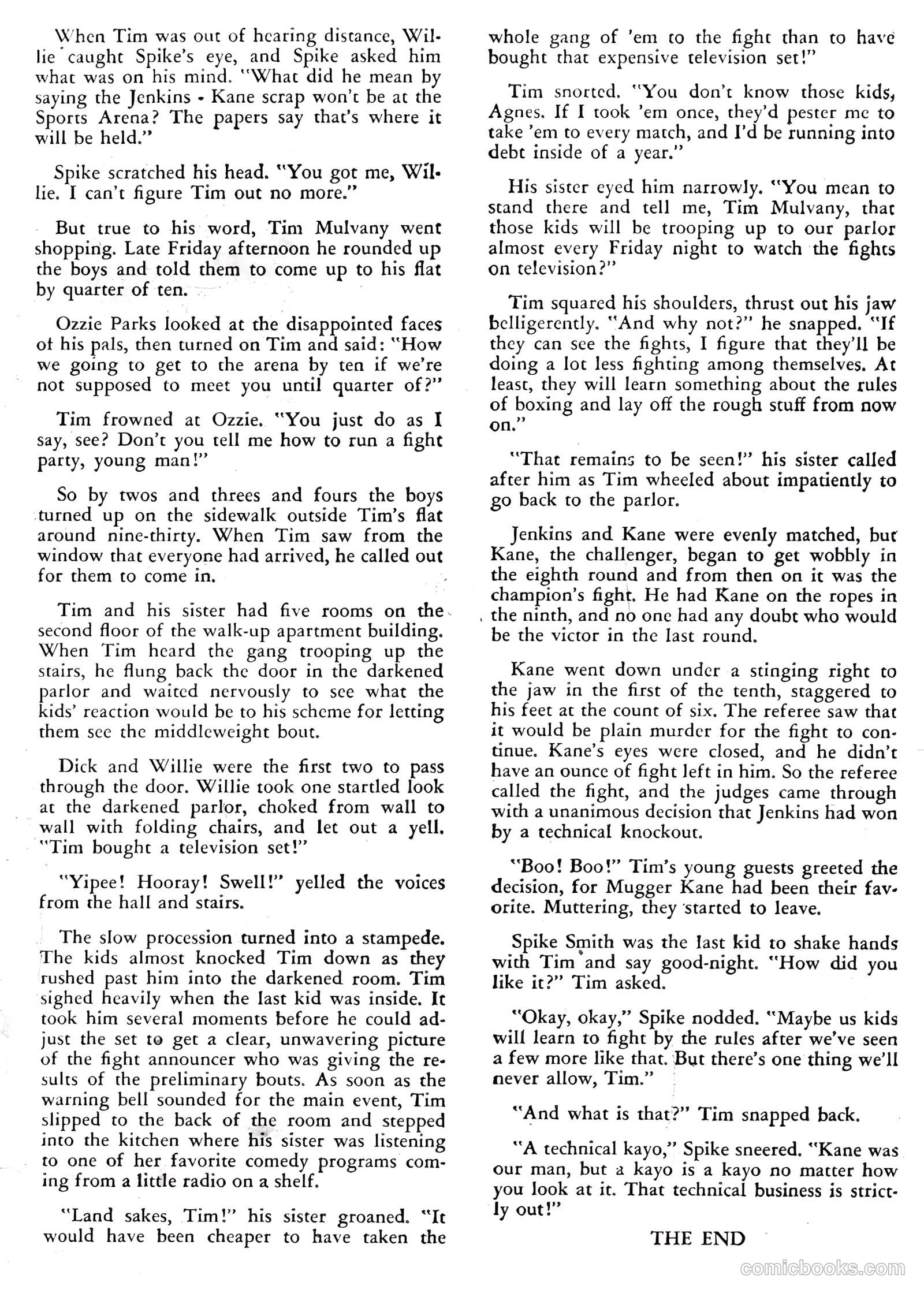 The Texan #13 (1951) — page 35 of 36