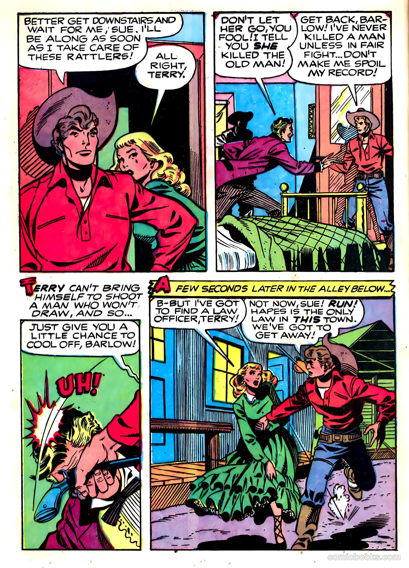 The Texan #14 (1951) — page 28 of 36