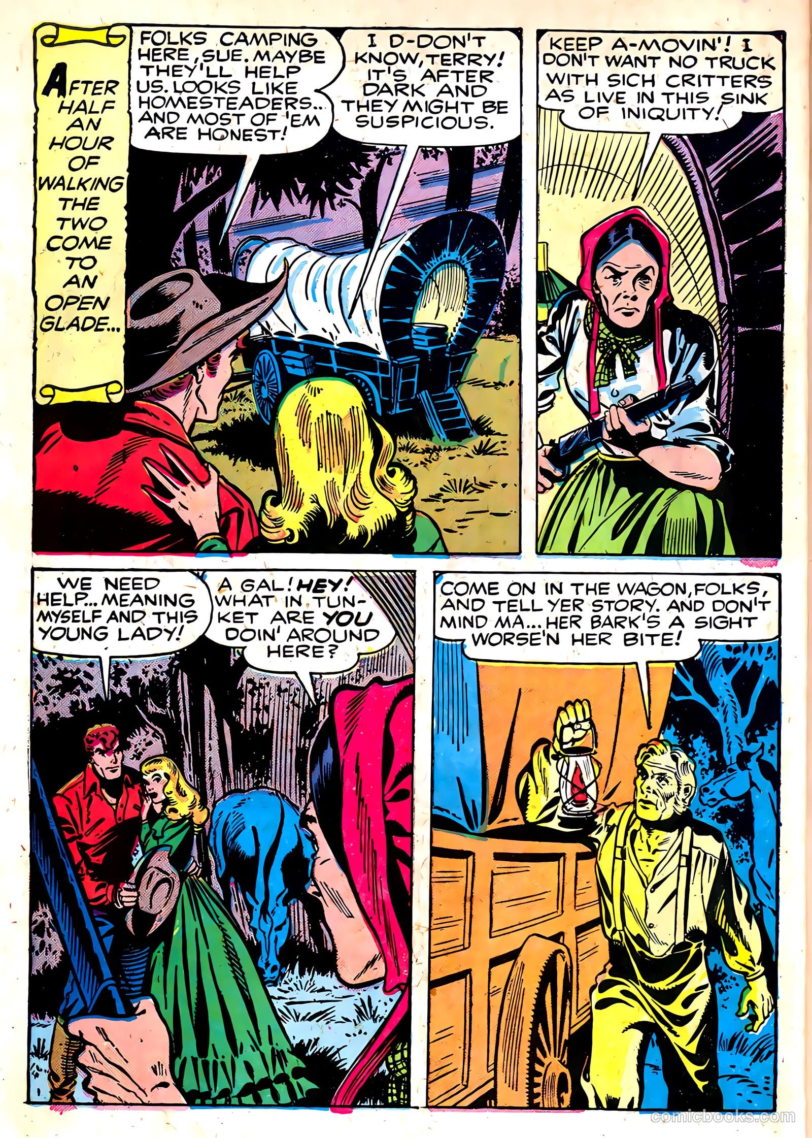 The Texan #14 (1951) — page 30 of 36