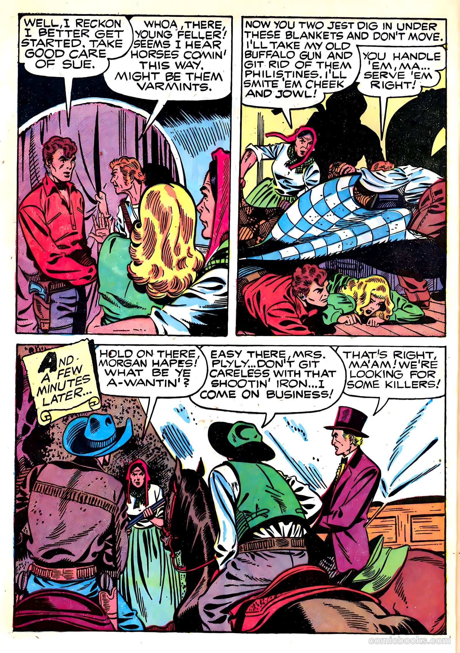The Texan #14 (1951) — page 32 of 36