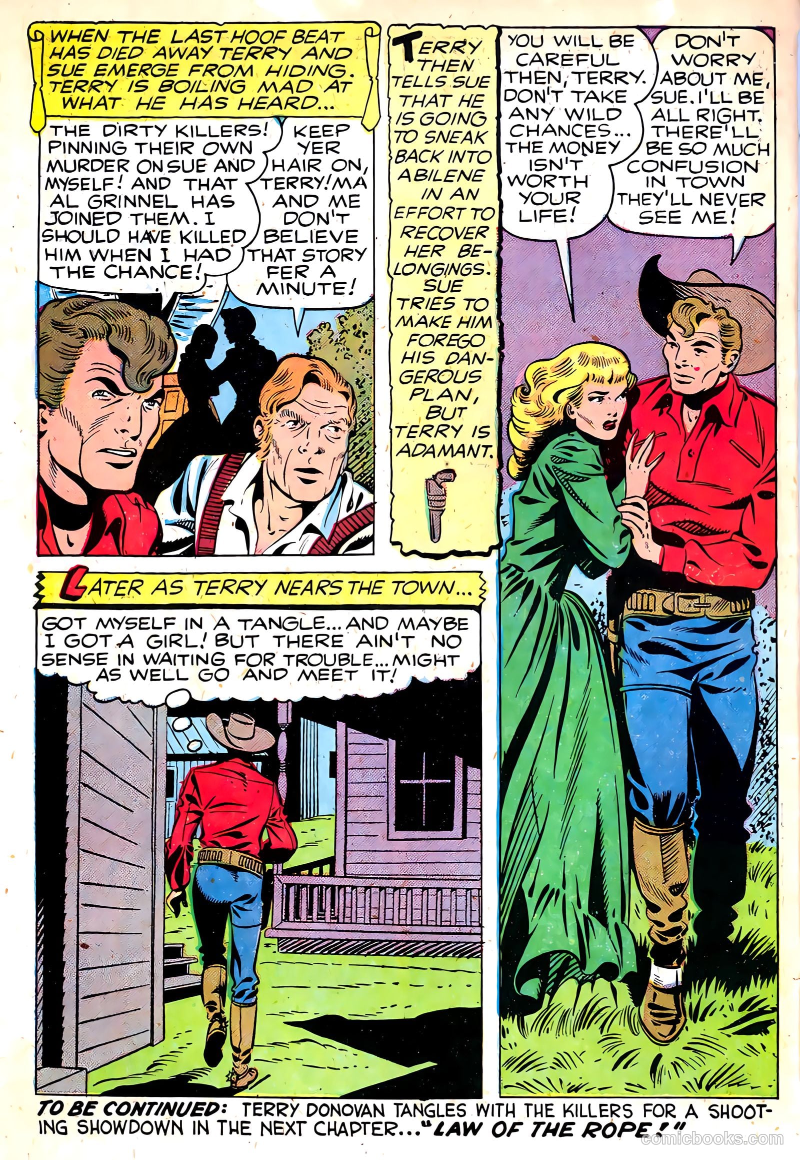 The Texan #14 (1951) — page 34 of 36