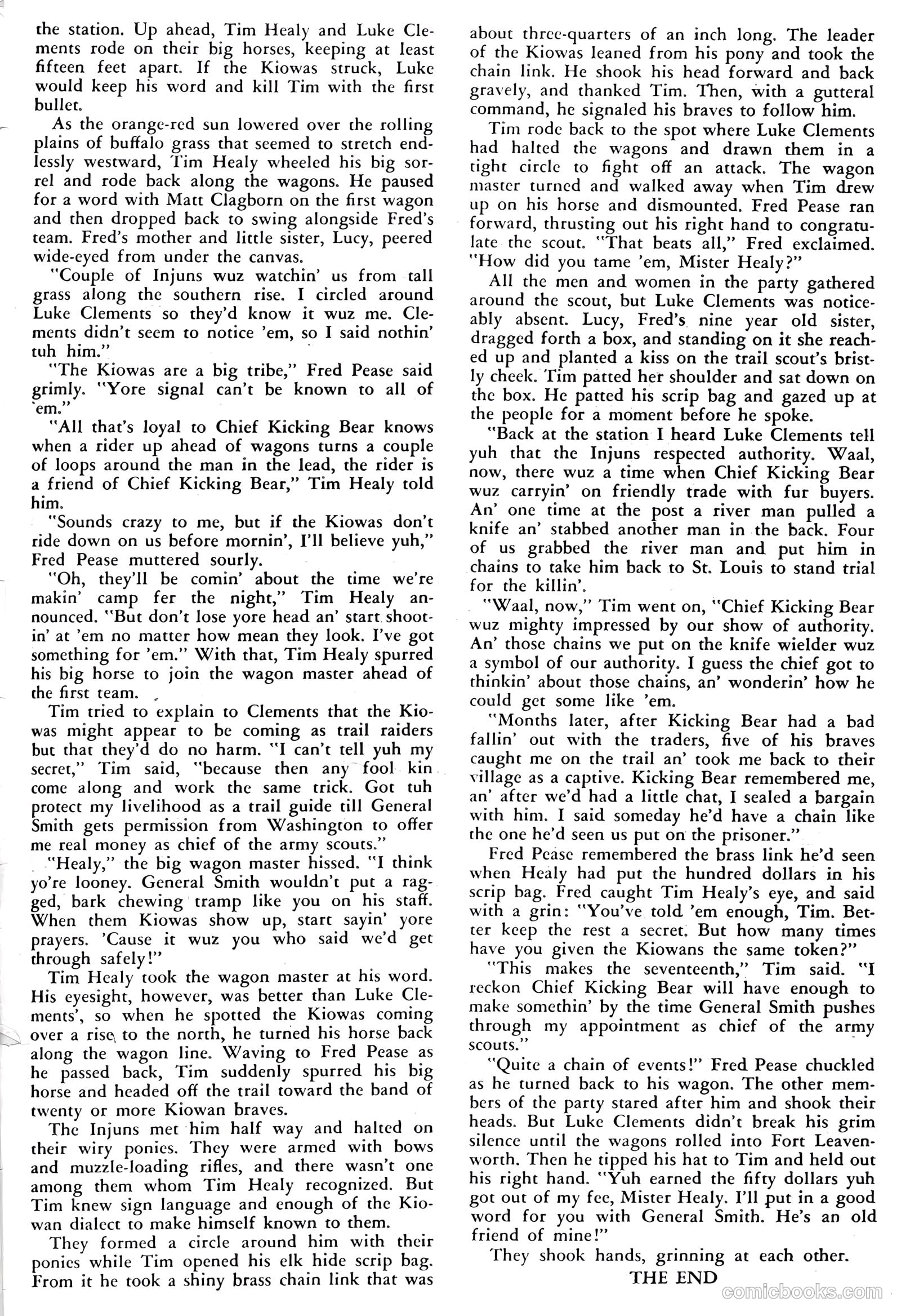 The Texan #14 (1951) — page 35 of 36