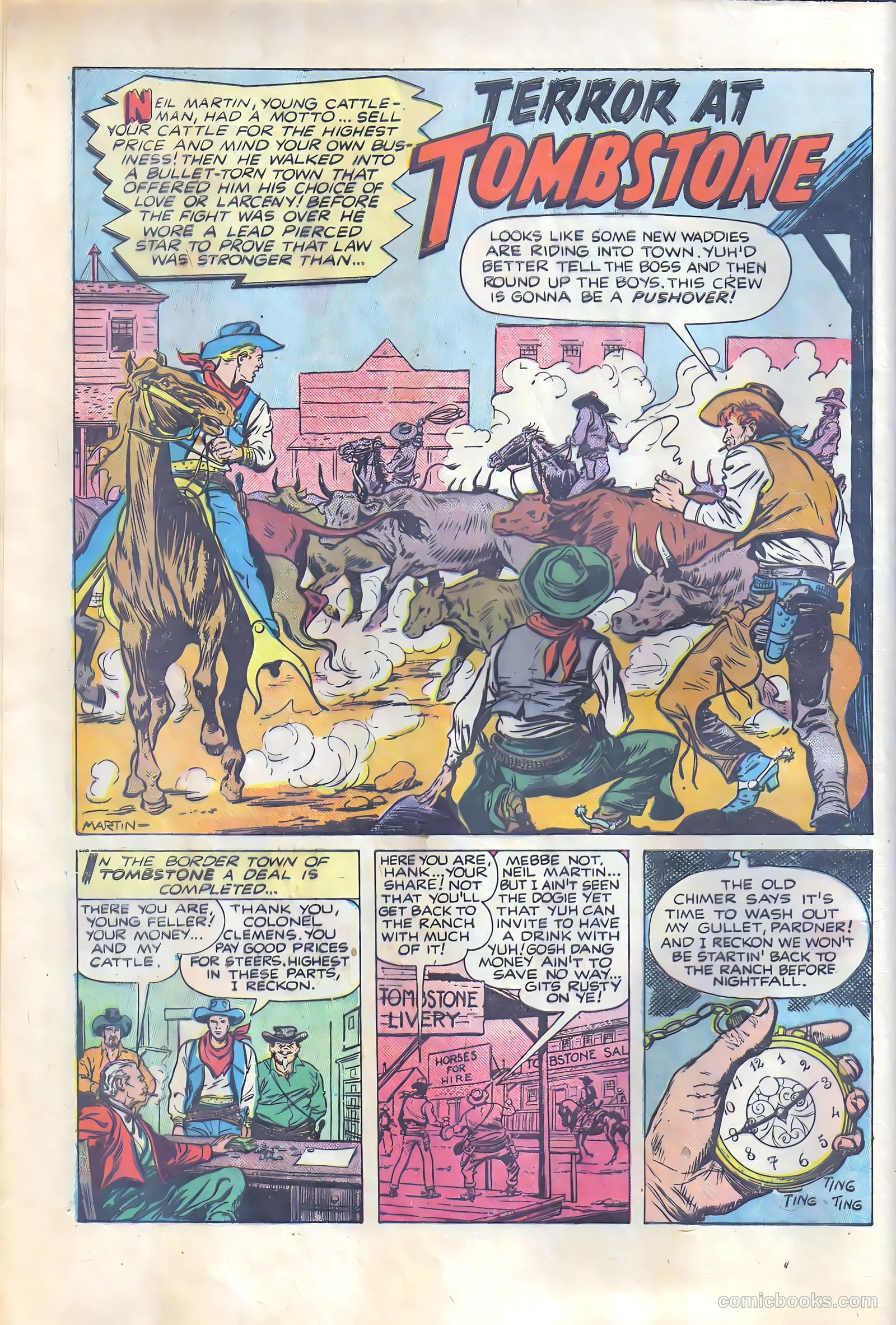 The Texan #15 (1951) — page 12 of 36