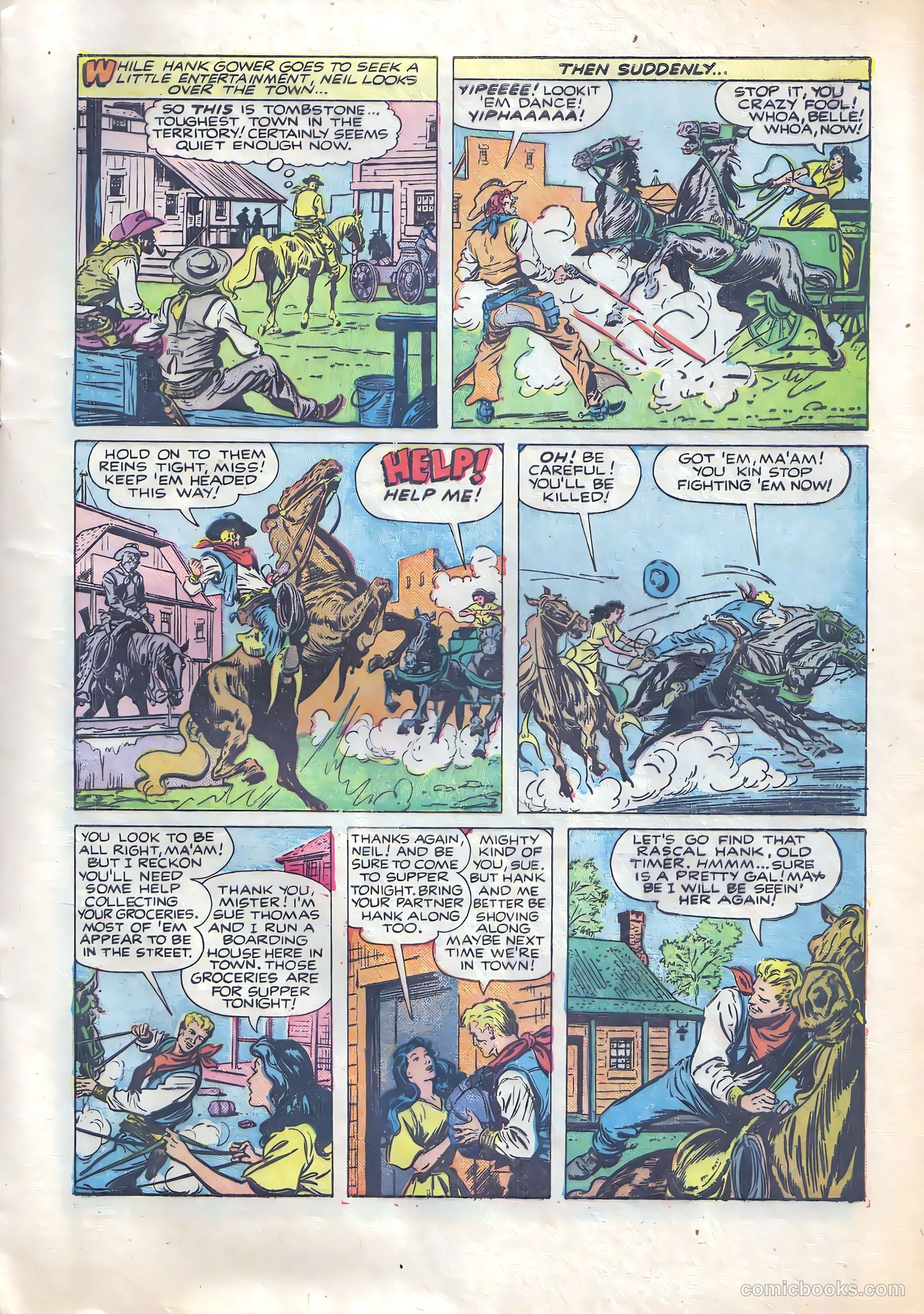 The Texan #15 (1951) — page 13 of 36