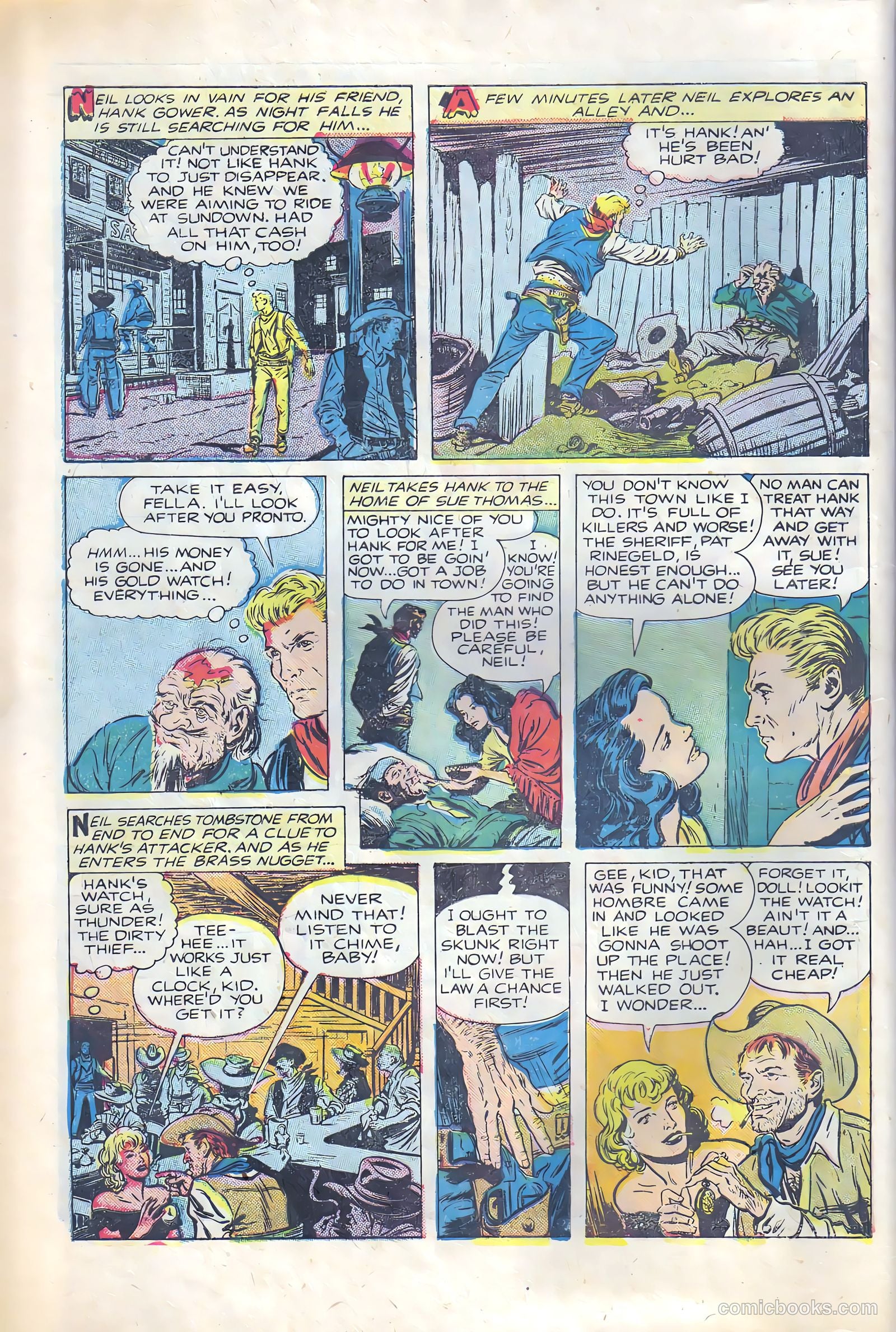 The Texan #15 (1951) — page 14 of 36