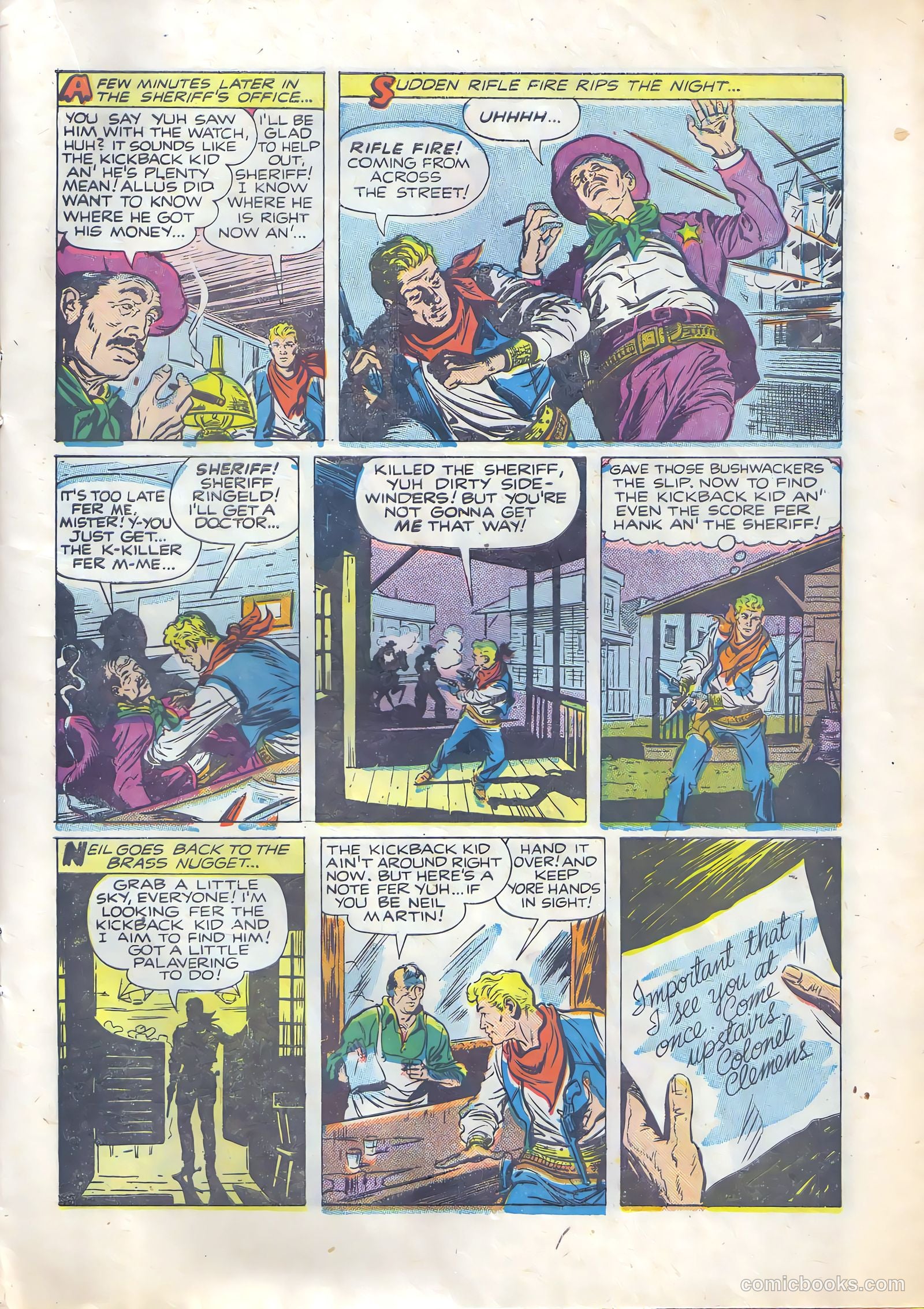 The Texan #15 (1951) — page 15 of 36