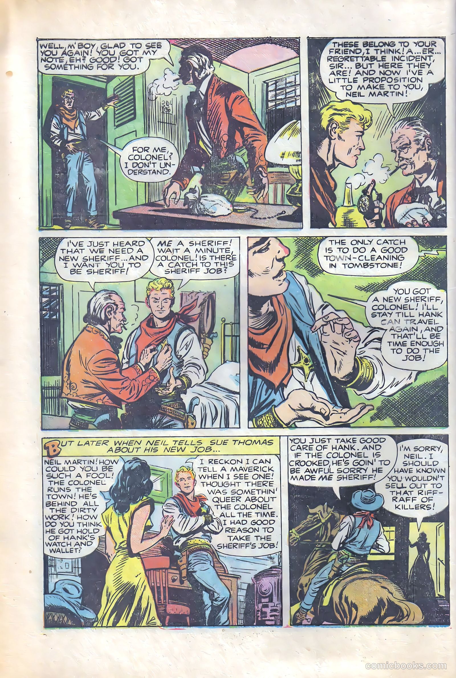 The Texan #15 (1951) — page 16 of 36