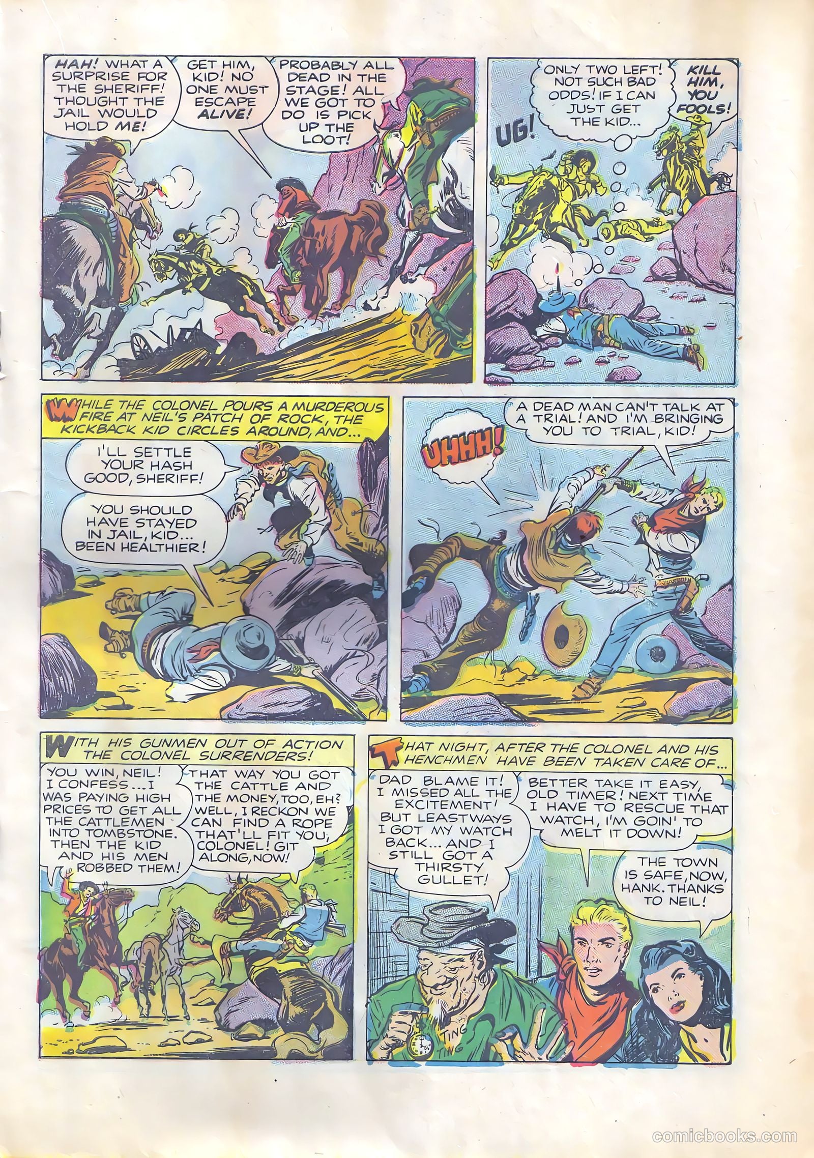 The Texan #15 (1951) — page 19 of 36