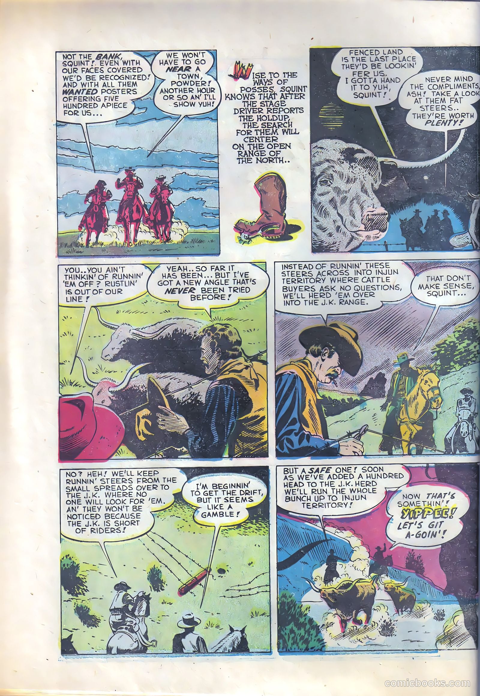 The Texan #15 (1951) — page 30 of 36