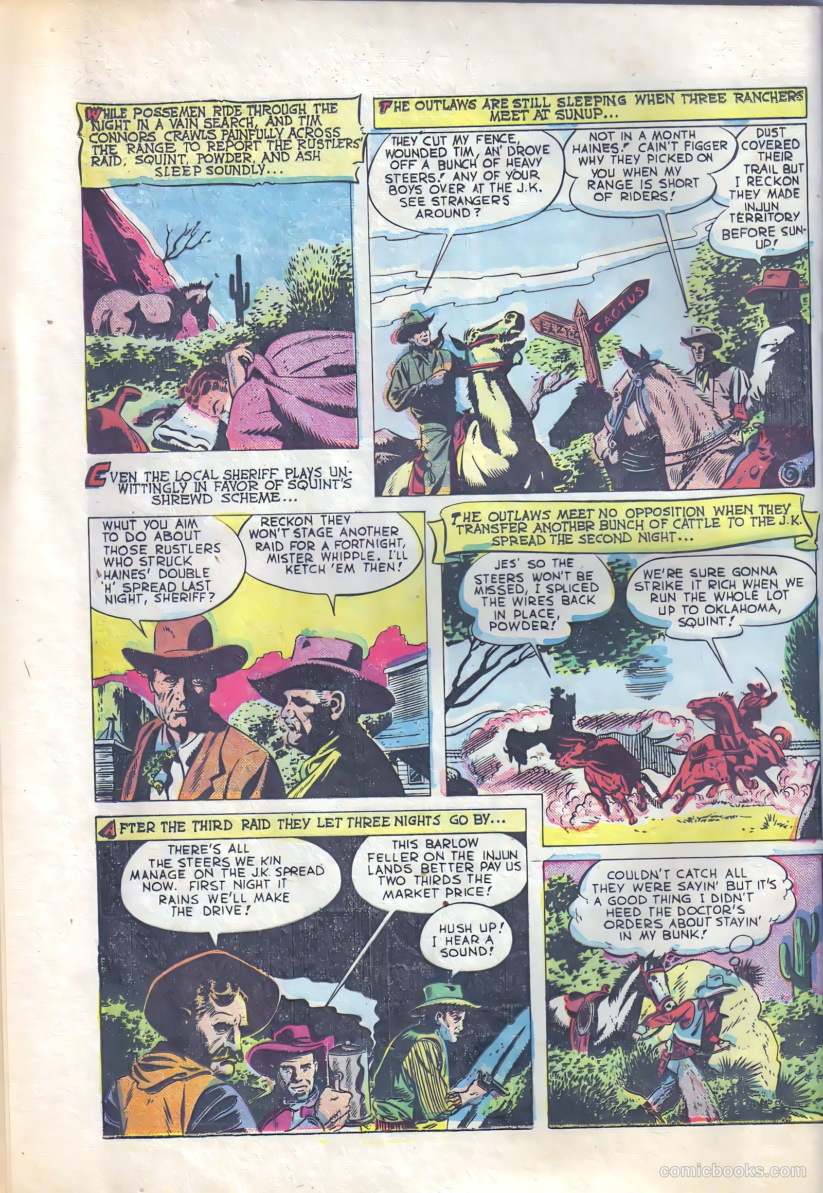 The Texan #15 (1951) — page 32 of 36